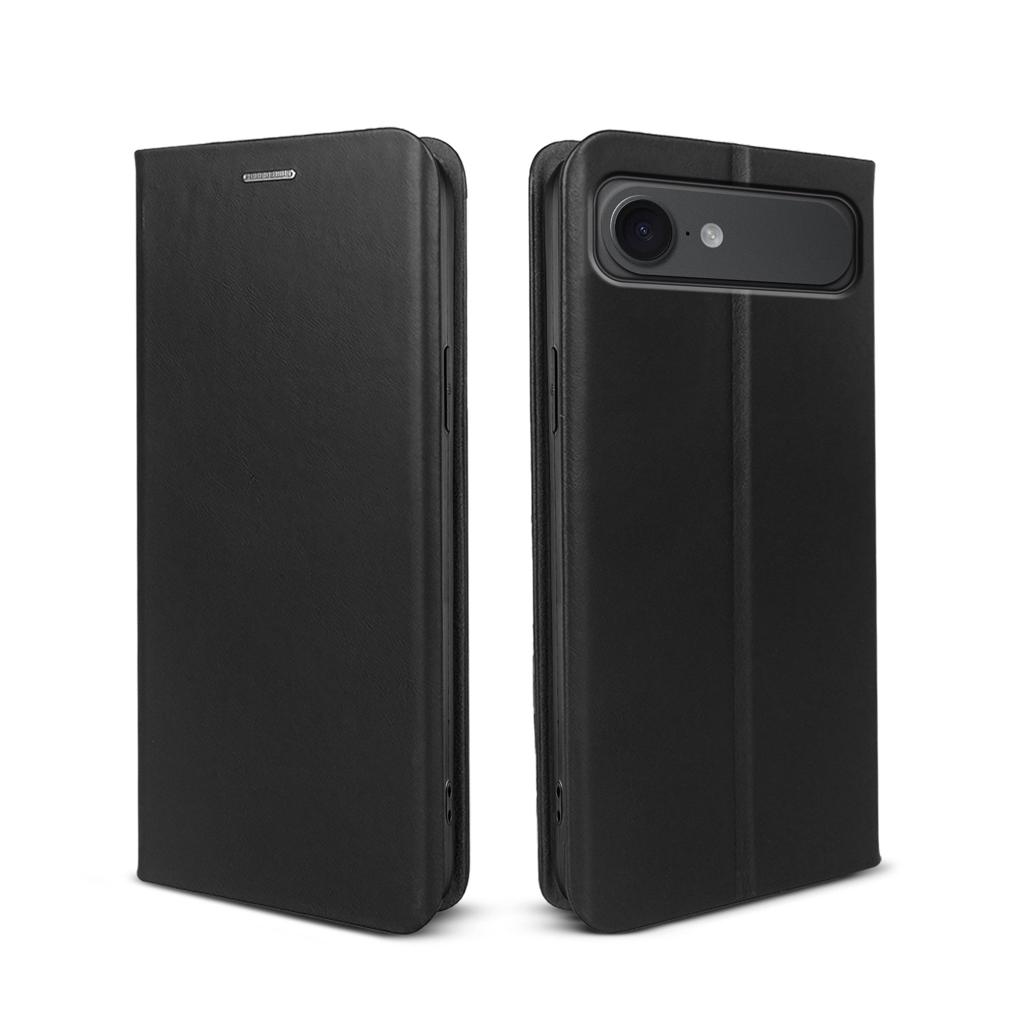 Tec-Expert Handyhülle Echtleder Hülle für Apple iPhone 17 Air, Cover Klapphülle Case mit Kartenfach RFID Schutz aufstellbar