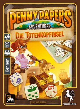 Pegasus Spiele Spiel, Penny Papers Adventures - Die Totenkopfinsel