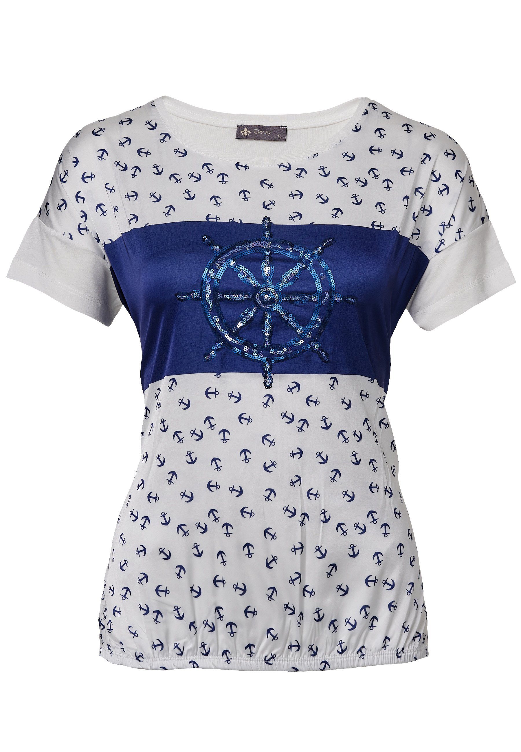 Decay Anker maritimen T-Shirt Design im
