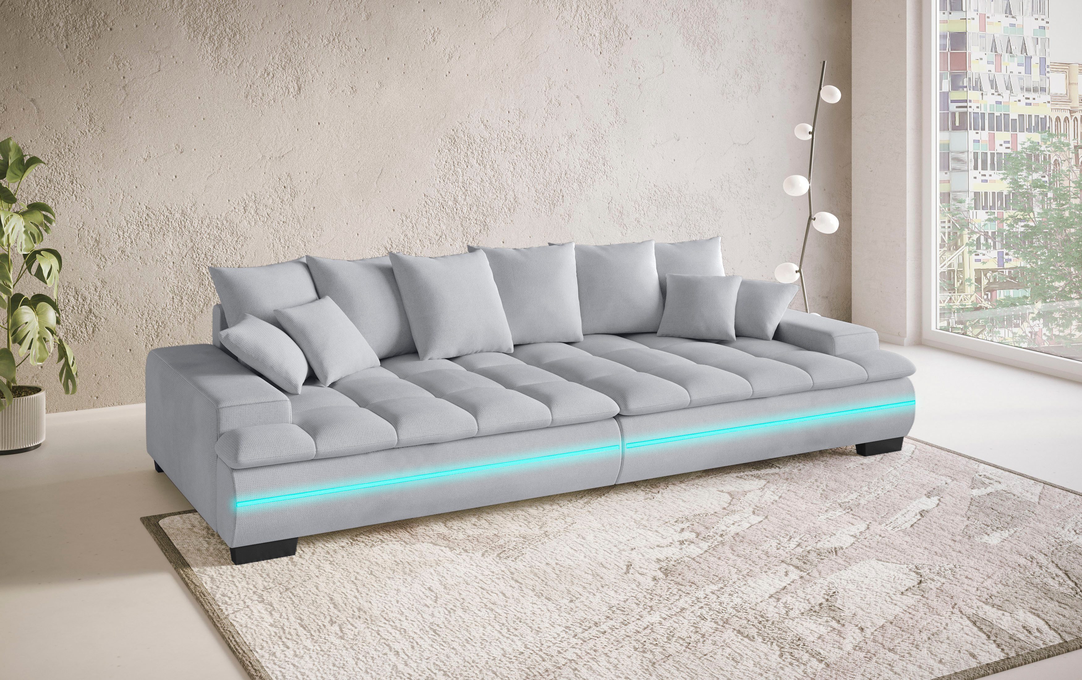 Mr. Couch Big-Sofa Haiti II RGB-LED, günstig online kaufen