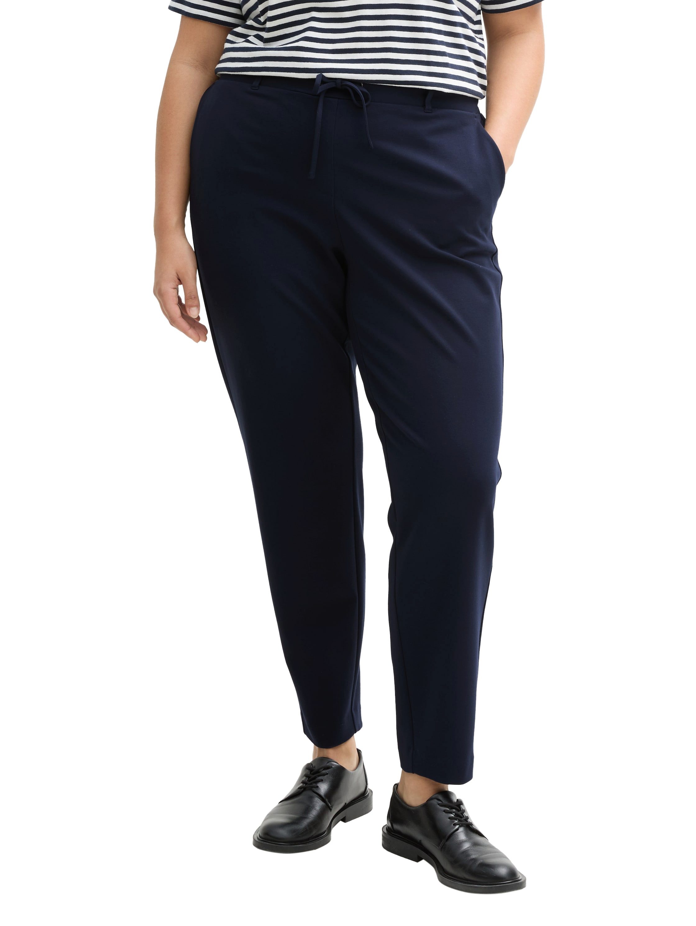 TOM TAILOR PLUS Jerseyhose mit Stretch, günstig online kaufen