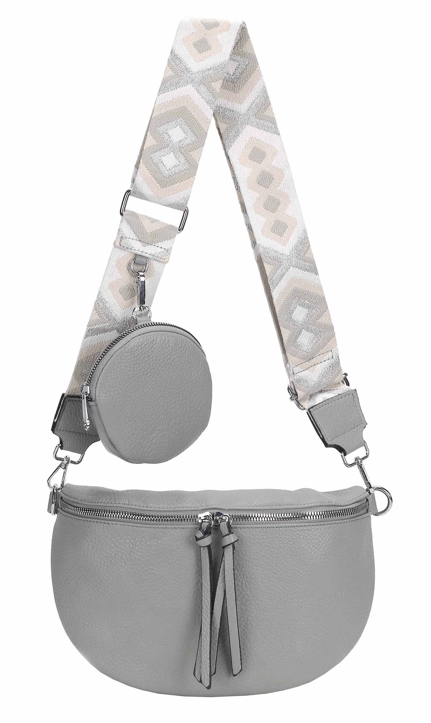 ITALYSHOP24 Bauchtasche Damen Gürteltasche Umhängetasche CrossBody günstig online kaufen