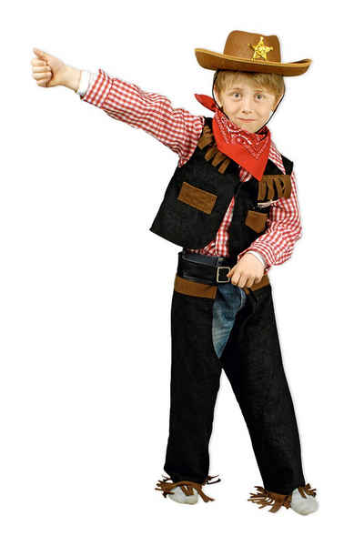 Das Kostümland Kostüm Cowboy Clive Kostüm für Kinder 3-tlg.