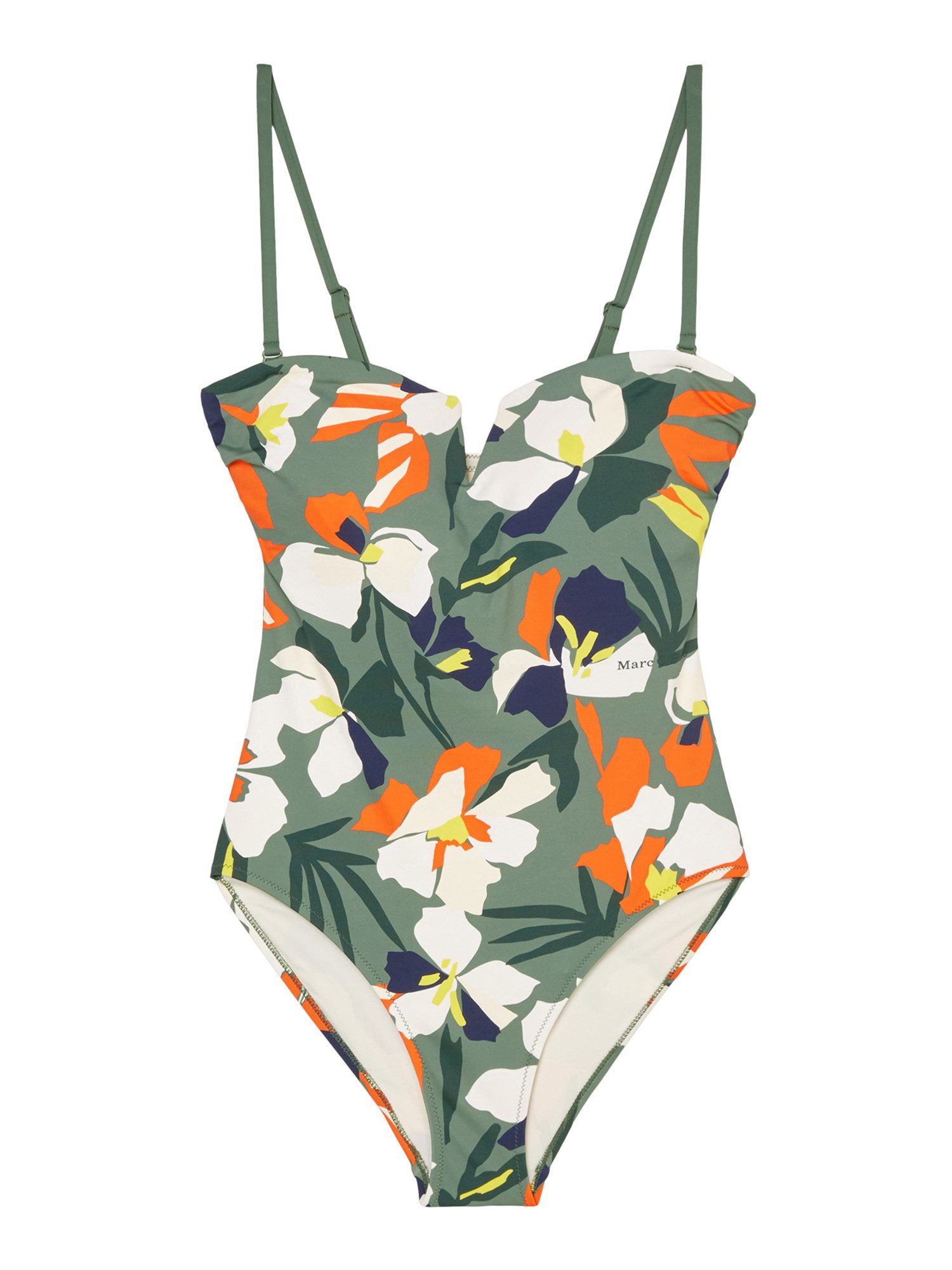 Marc O'Polo Badeanzug Alloverprints Bade-Anzug Schwimmen günstig online kaufen