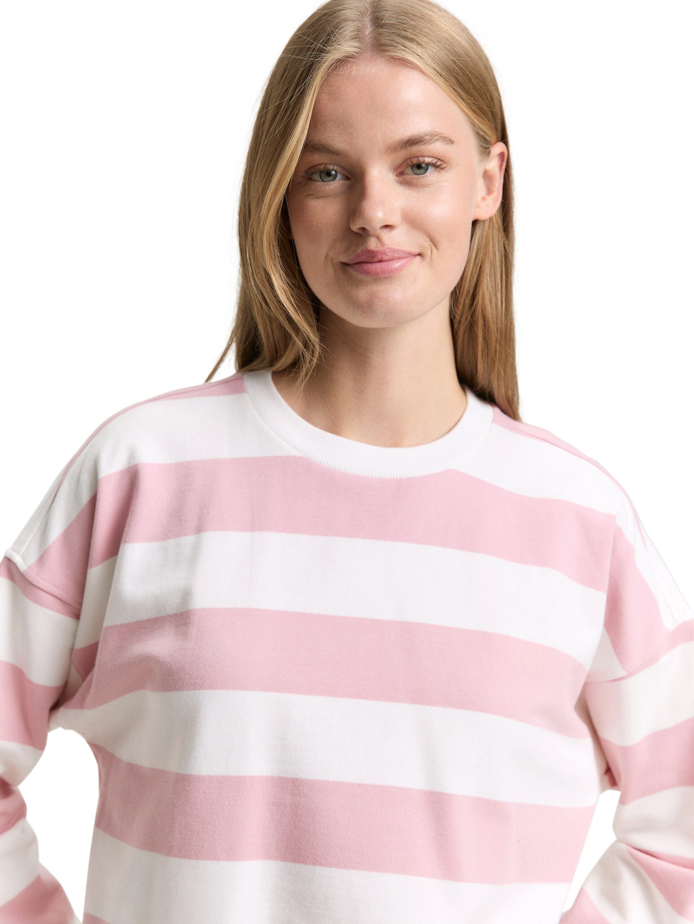 TOM TAILOR Denim Sweatshirt aus weicher Baumwolle