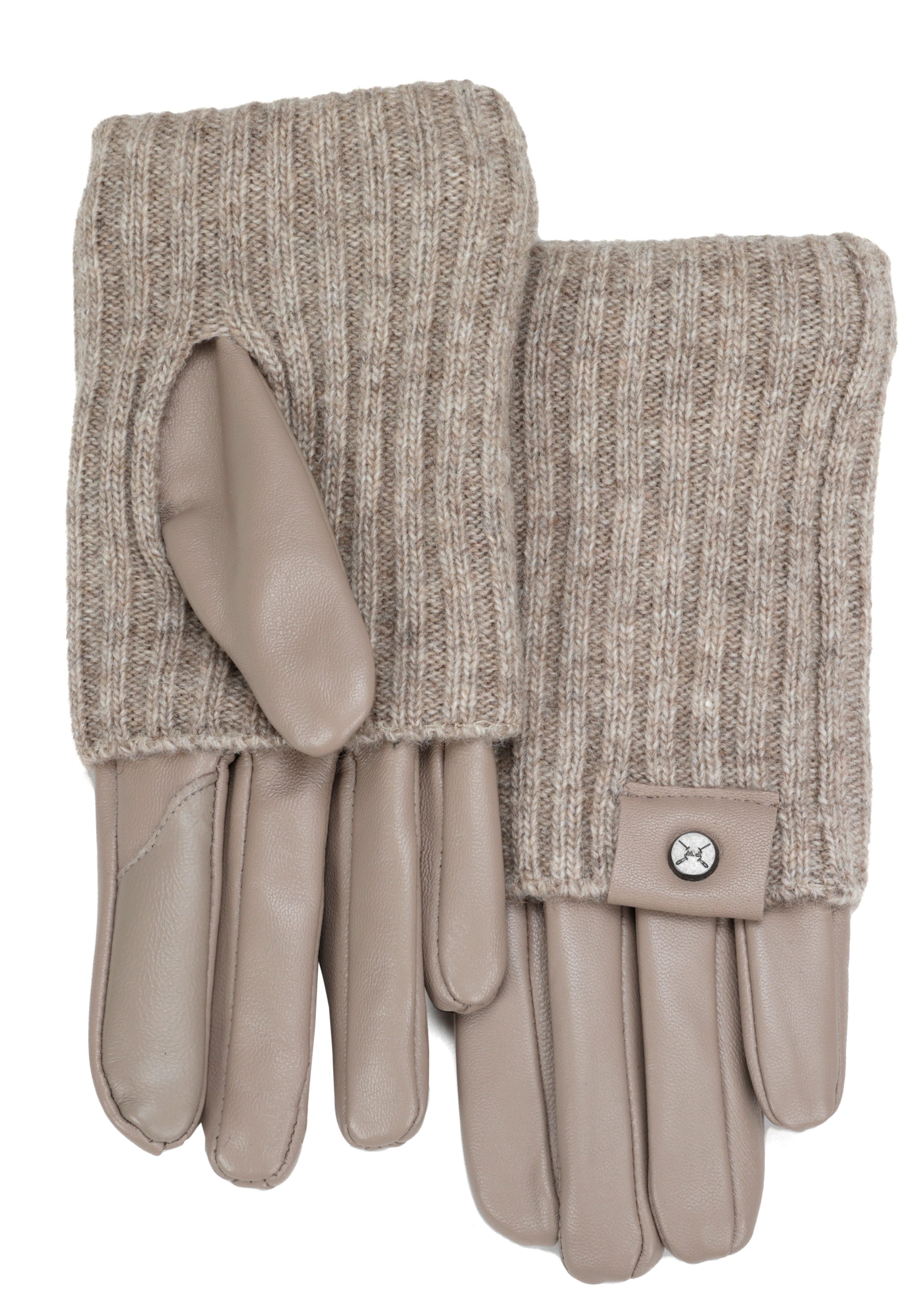 PEARLWOOD Lederhandschuhe ROMY (1 Paar) Fleecefutter, als Lang-oder Kurzhan günstig online kaufen