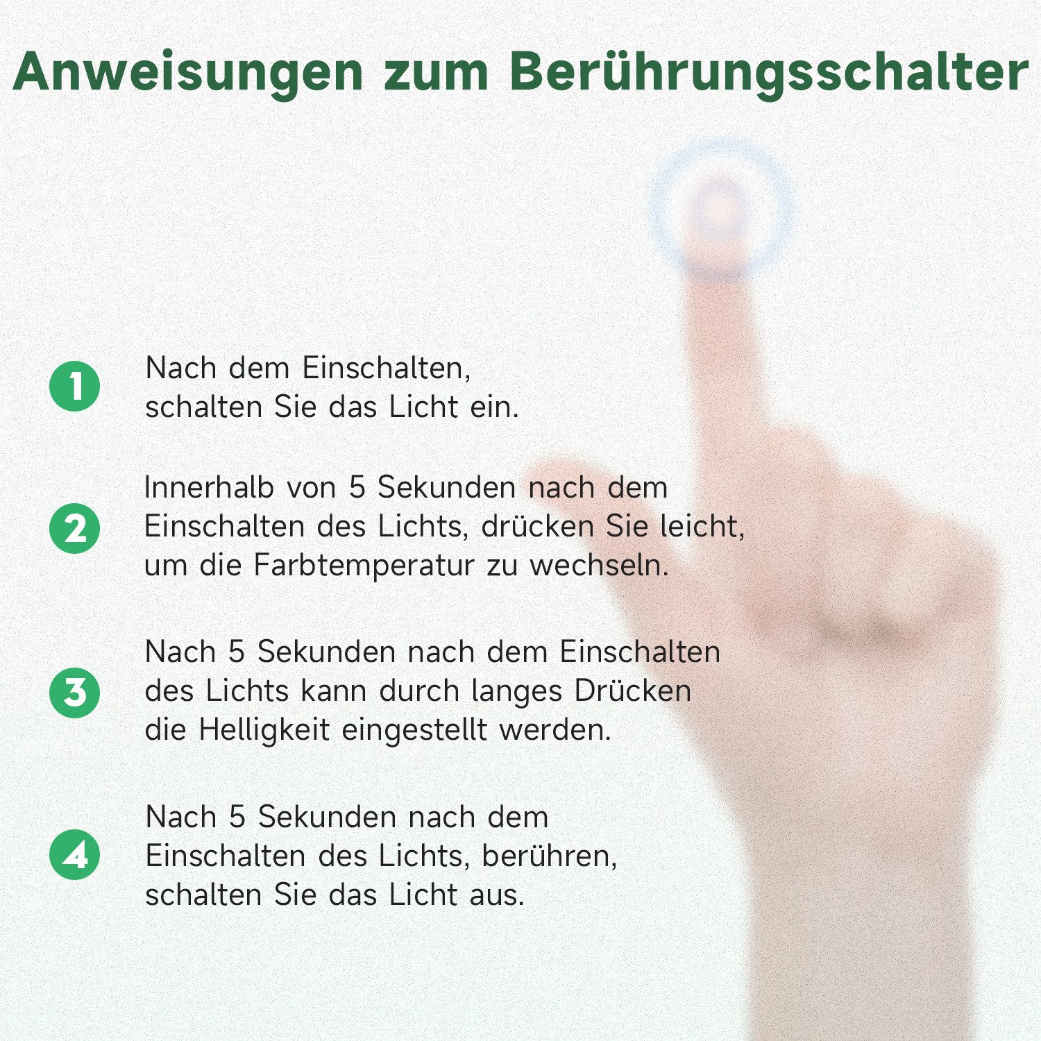 SONNI Badspiegel Badspiegel mit beleuchteten LED mit 3-Farben-Temperaturlicht, Einstellbare Helligkeit, wasserdichte IP44-Lichtleiste