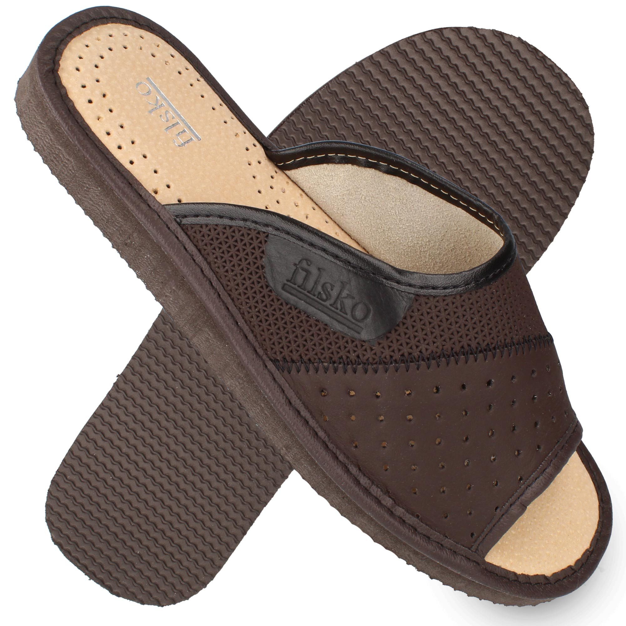 filsko Hartberg Herren Hausschuh (1 Paar, mit EVA Laufsohle) Memory-Foam