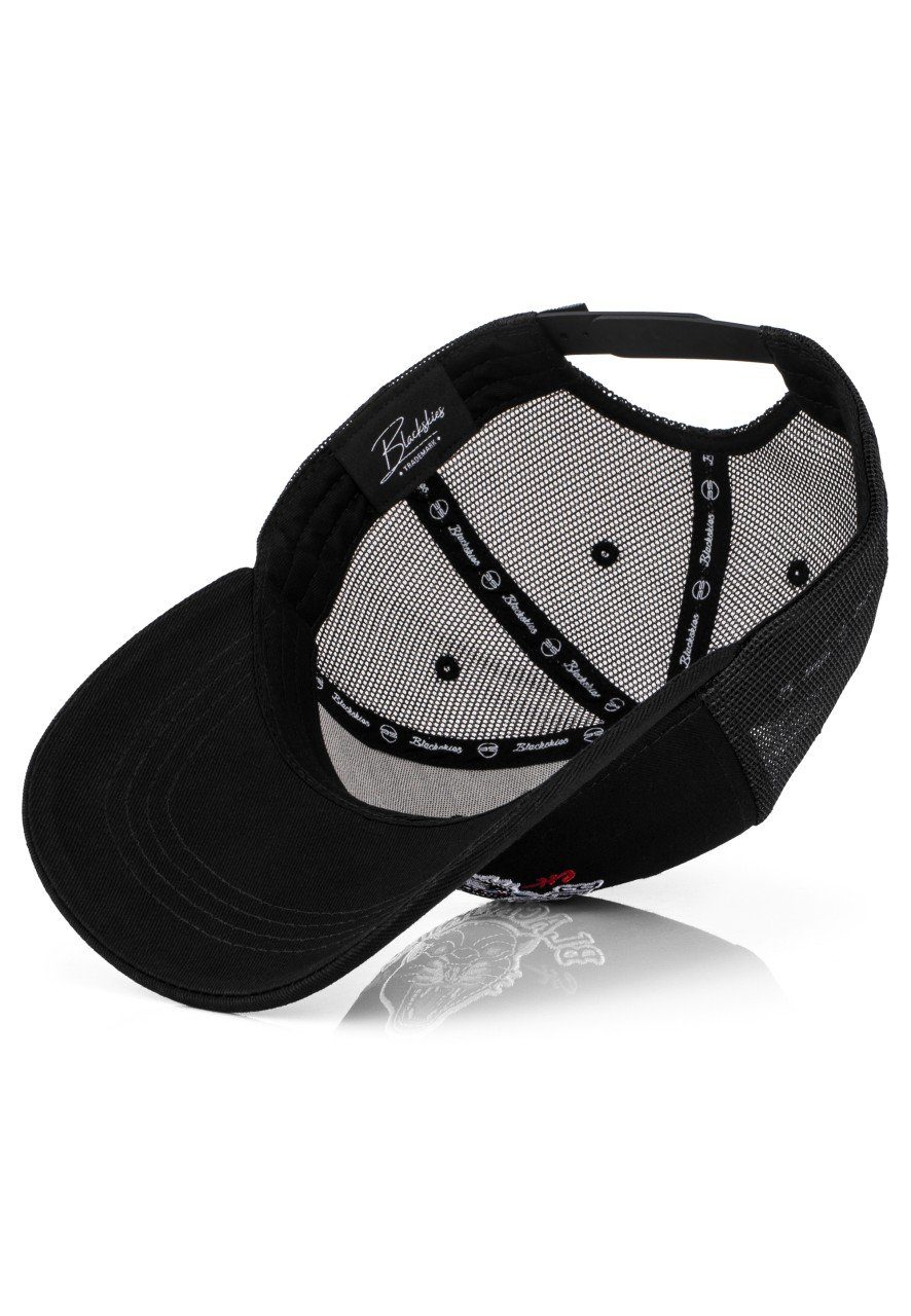 Blackskies Baseball Cap Traditional Tattoo Trucker Cap Panther Triple-Black