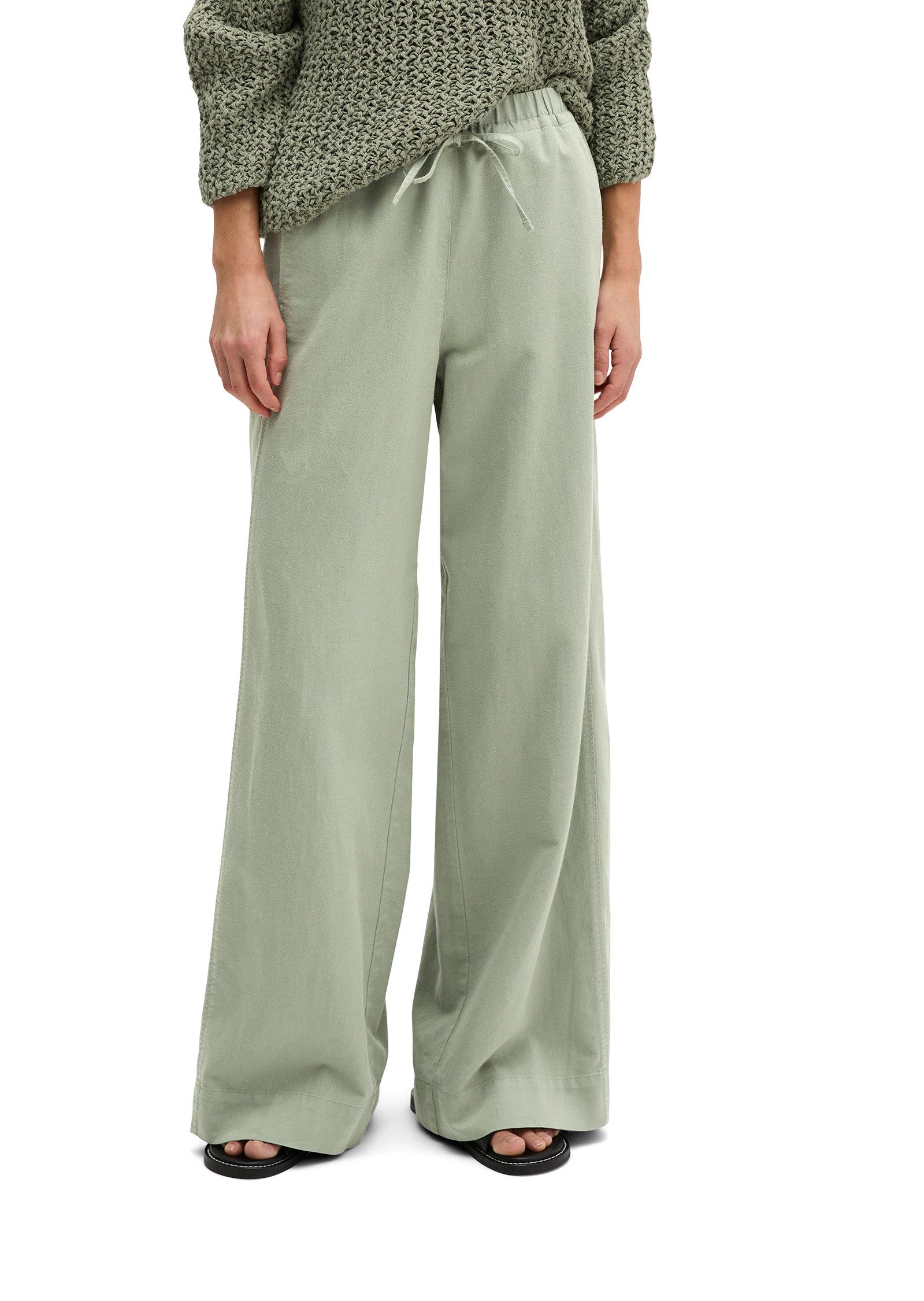 Marc O'Polo Chinohose aus Bio-Baumwolle-TENCEL™ Lyocell-Leinen-Mix günstig online kaufen