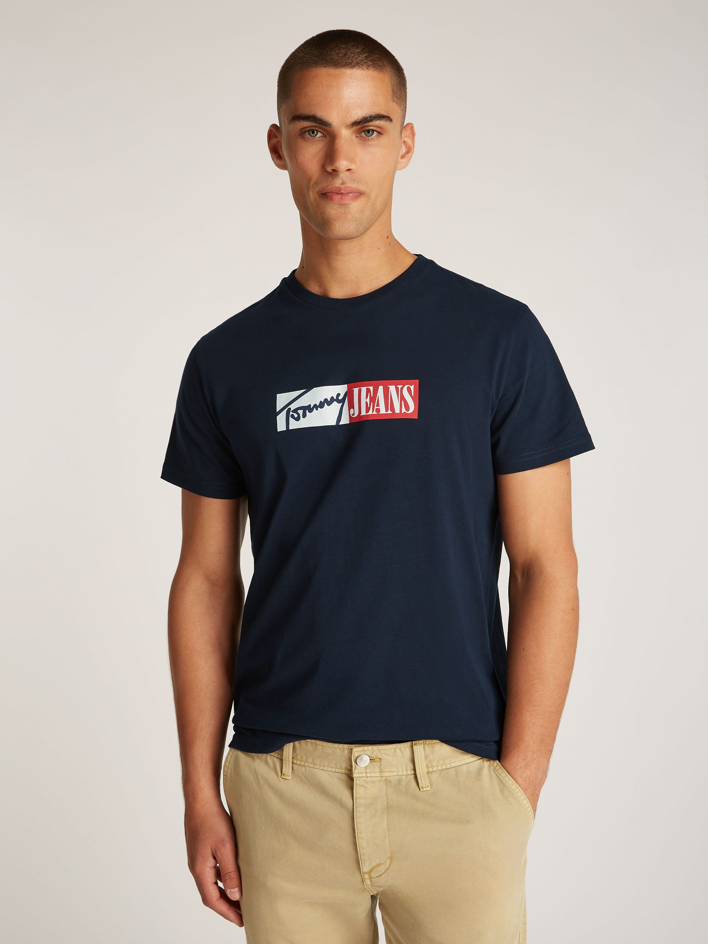 Tommy Jeans Plus Rundhalsshirt TJM SLIM günstig online kaufen