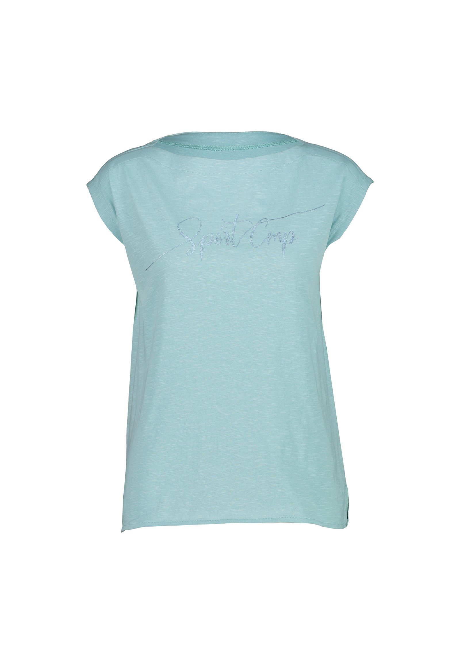 CMP Laufshirt CMP Damen Maxi-T-Shirt aus 100% Bio-Baumwolle 32D8 mint