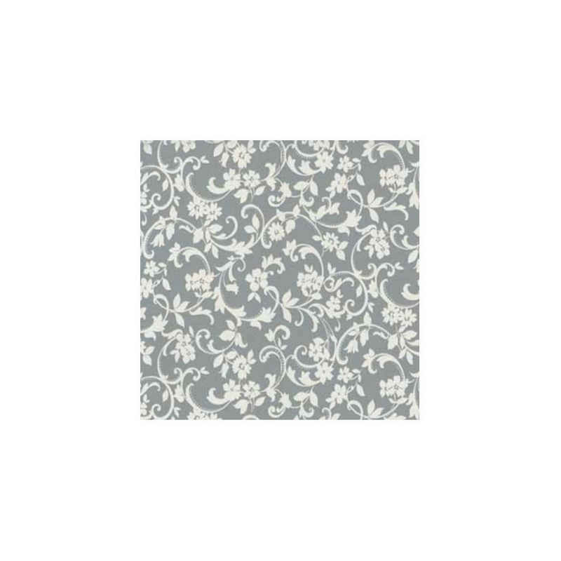 AS4HOME Möbelfolie Möbelfolie Ranken grau weiss - 45 cm x 200 cm, Muster: Blumenmuster