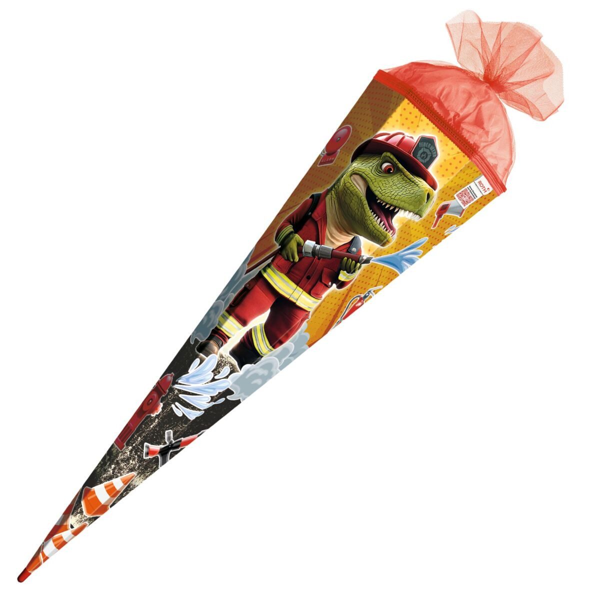 Roth Schultüte Roth Schultüte Feuerwehr-Dino 85cm