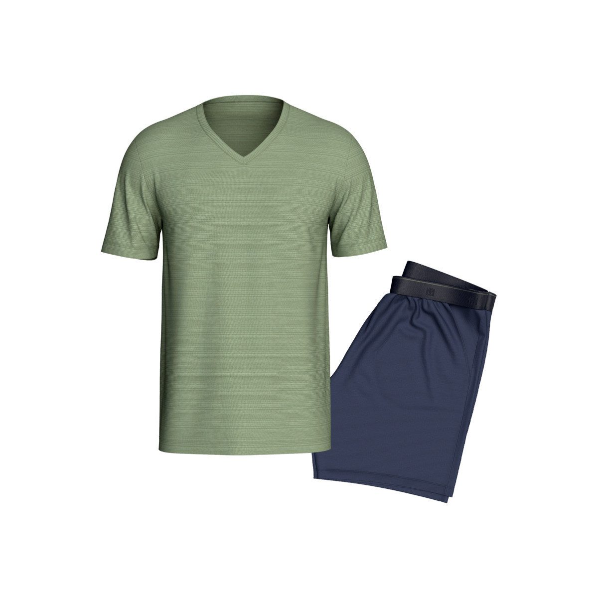 IMPETUS Pyjama IM1512P1000 Herren Schlafanzug, Zweiteiler, Nachtwäsche, Nachtgewand, Nachtzeug