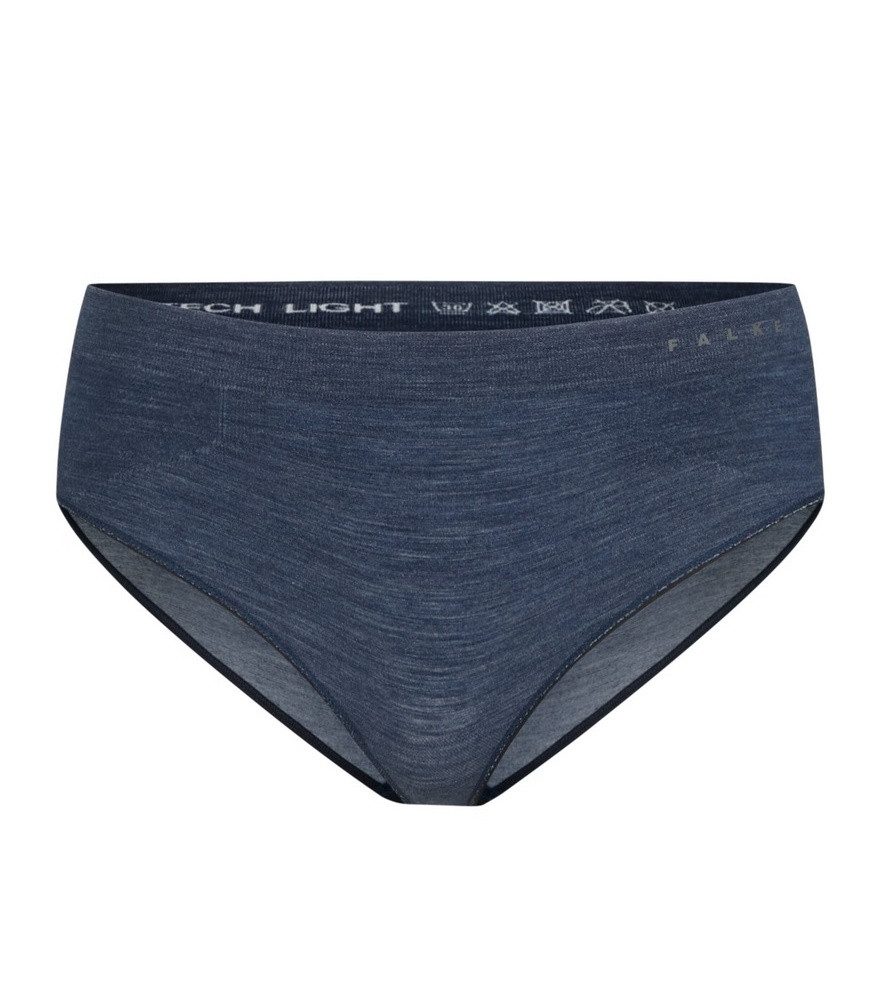 FALKE Slip Unterwäsche Panties Wool-Tech Light (optimale Passform) spaceblau