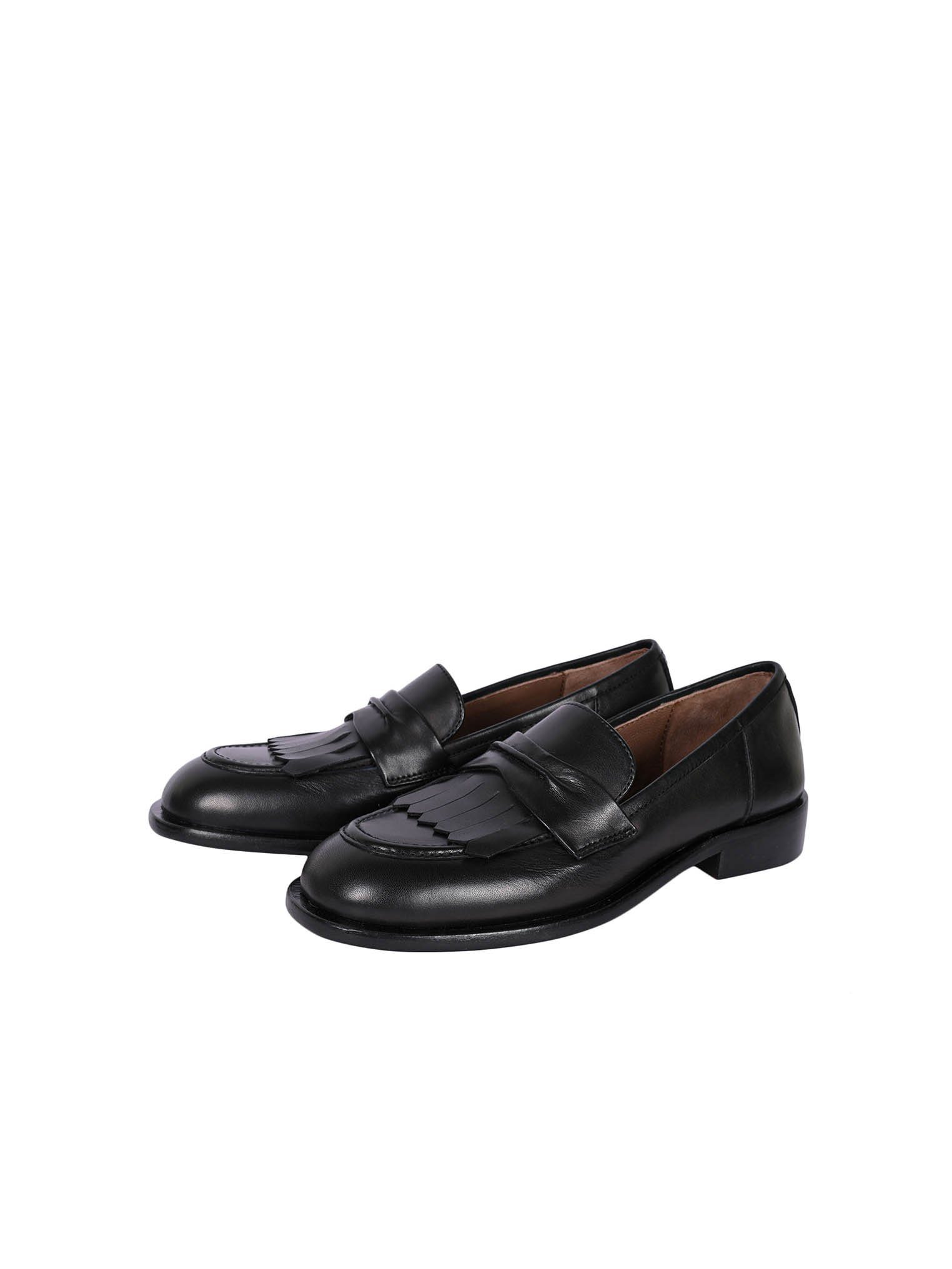 Schwarz Slipper NORA CRICKIT