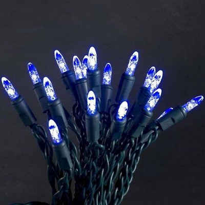 KONSTSMIDE LED-Lichterkette 3602-440 LED Lichterkette innen 5,85m lila/blau