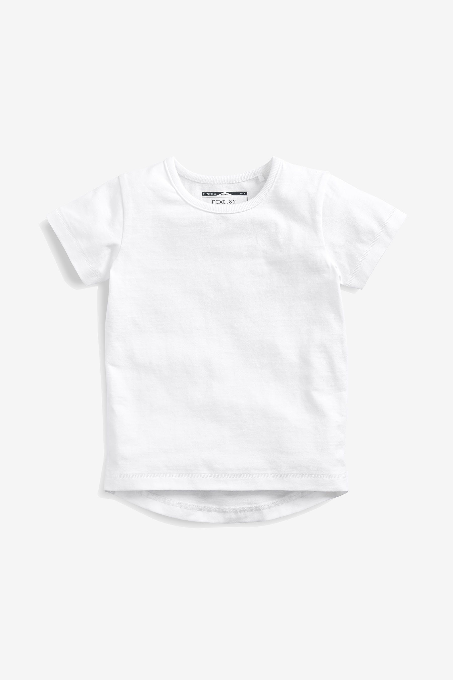 Kinder Jungen (Gr. 50 - 92) Next T-Shirt Kurzärmlige T-Shirts, 5er-Pack (5-tlg)