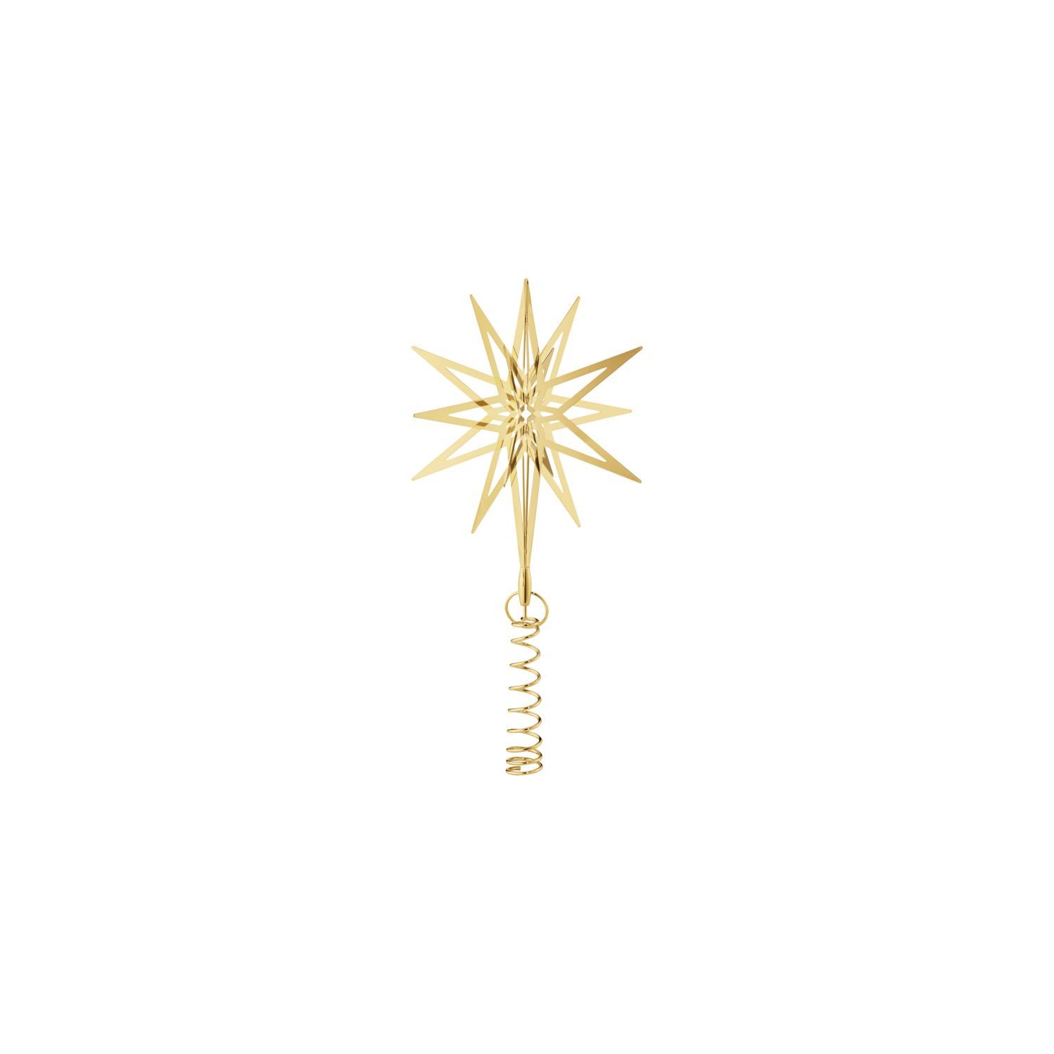 Georg Jensen Christbaumspitze Lyra Klein Goldauflage (1-tlg)