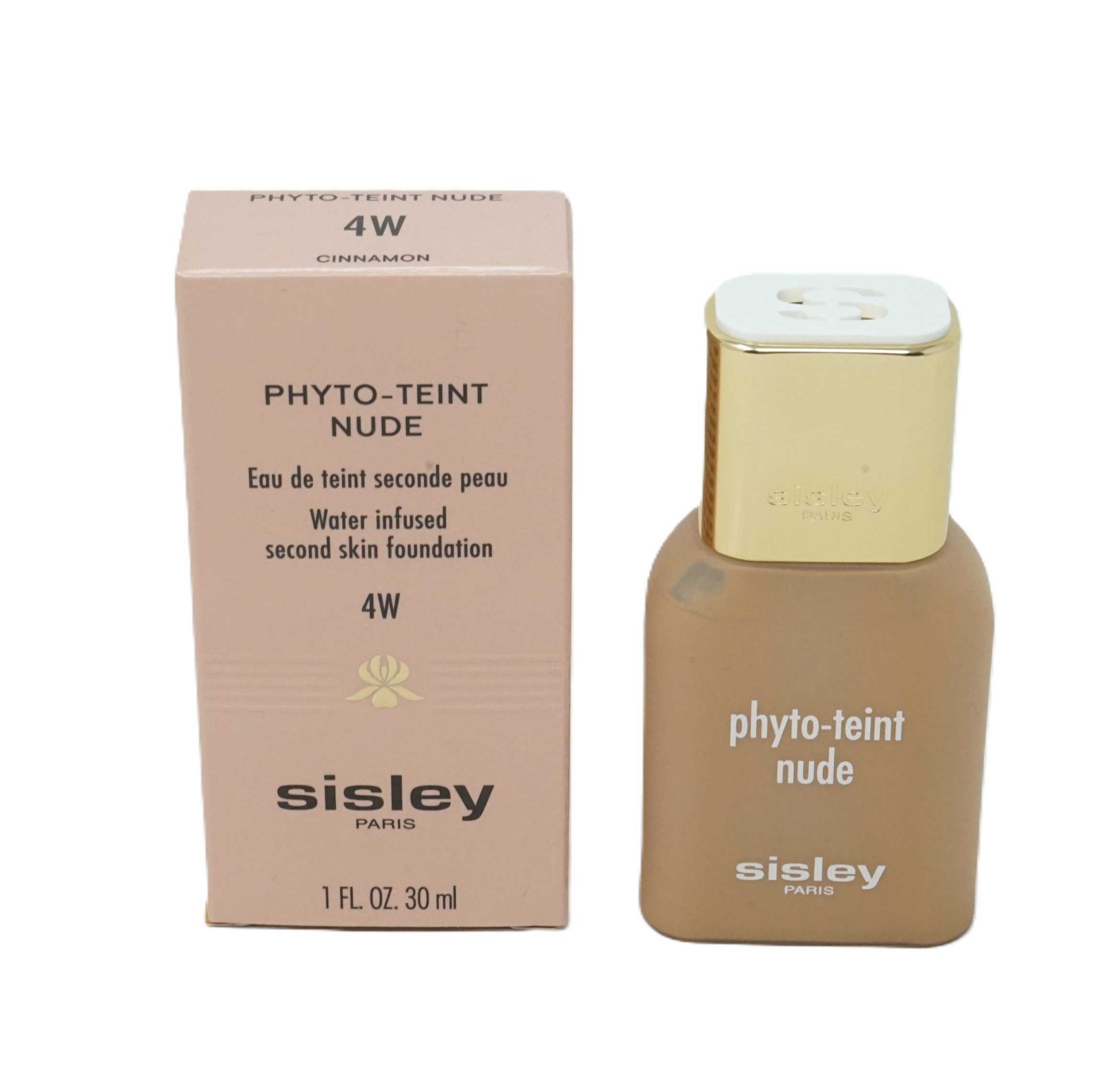 sisley Foundation Sisley PhytoTeint Nude Foundation 4W Cinnamon
