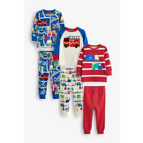 Next Pyjama Kuschelige Pyjamas im 3er-Pack (6 tlg)