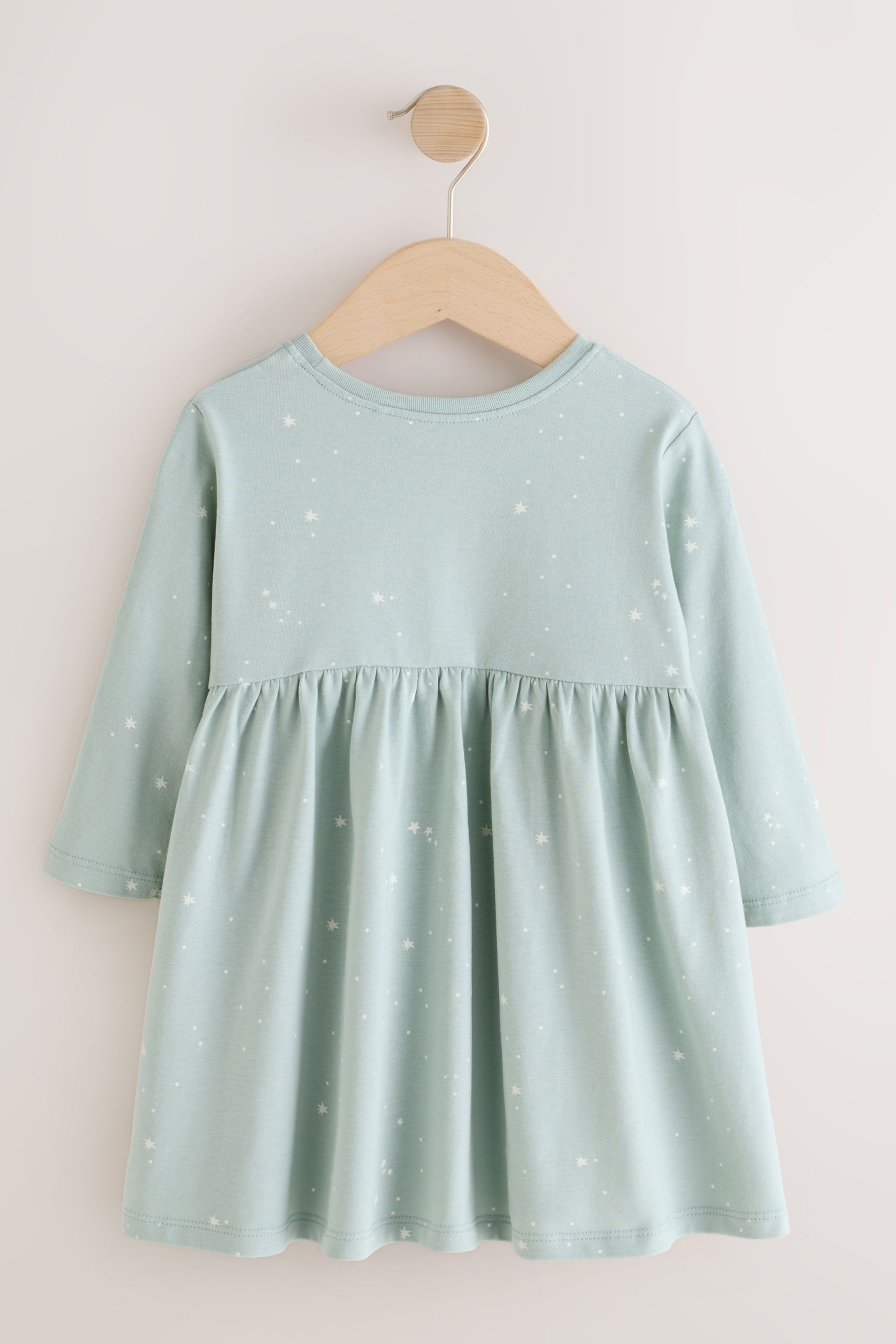Next Blusenkleid Langärmeliges Weihnachtskleid mit Motiv günstig online kaufen