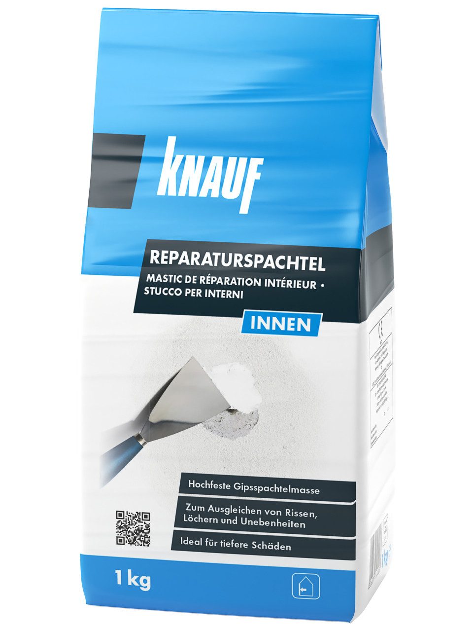 KNAUF Spachtelmasse Knauf Reparaturspachtel Innen 1 kg