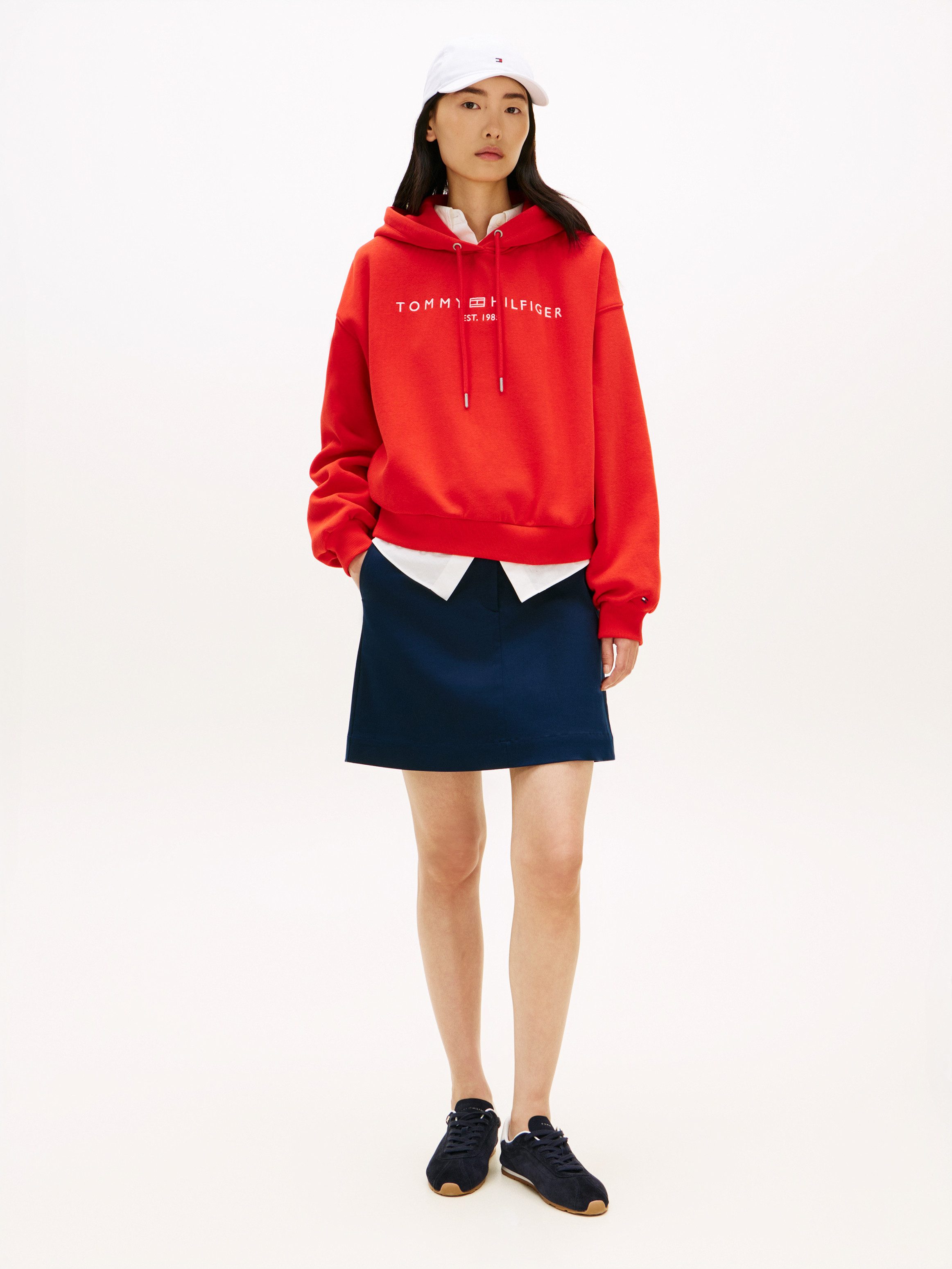 Tommy Hilfiger Kapuzensweatshirt CORP LOGO MDRN HOODIE