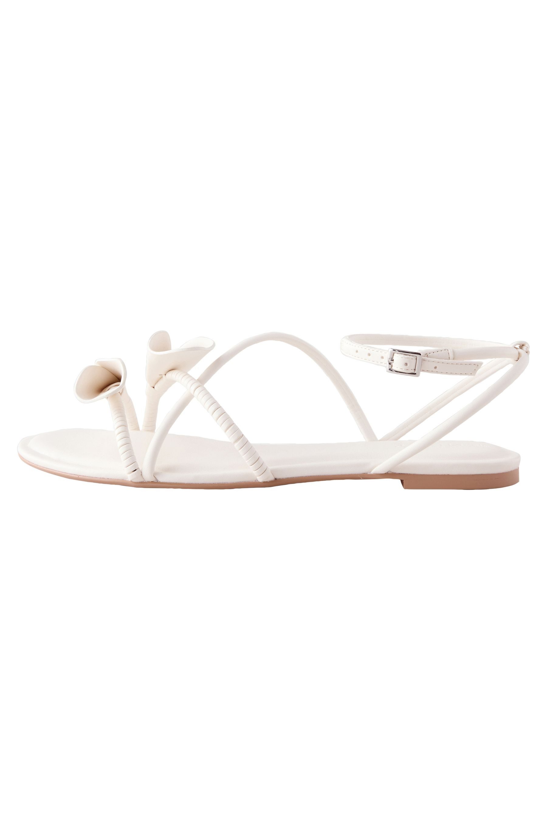 Next Forever Comfort® Riemchensandalette mit Blumendeko Sandale (1-tlg)
