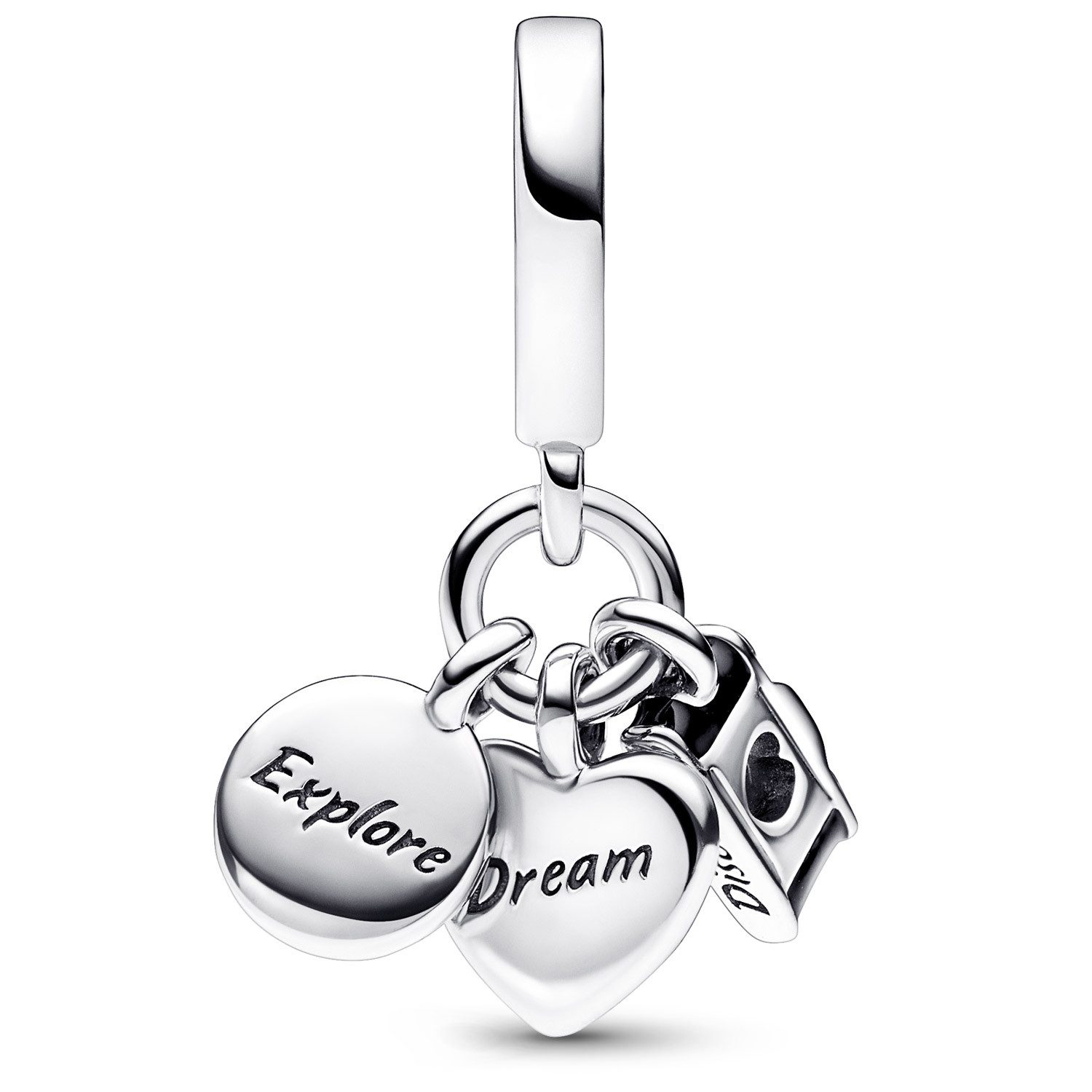 Pandora Kettenanhänger Charm- Kamera, Herz & günstig online kaufen