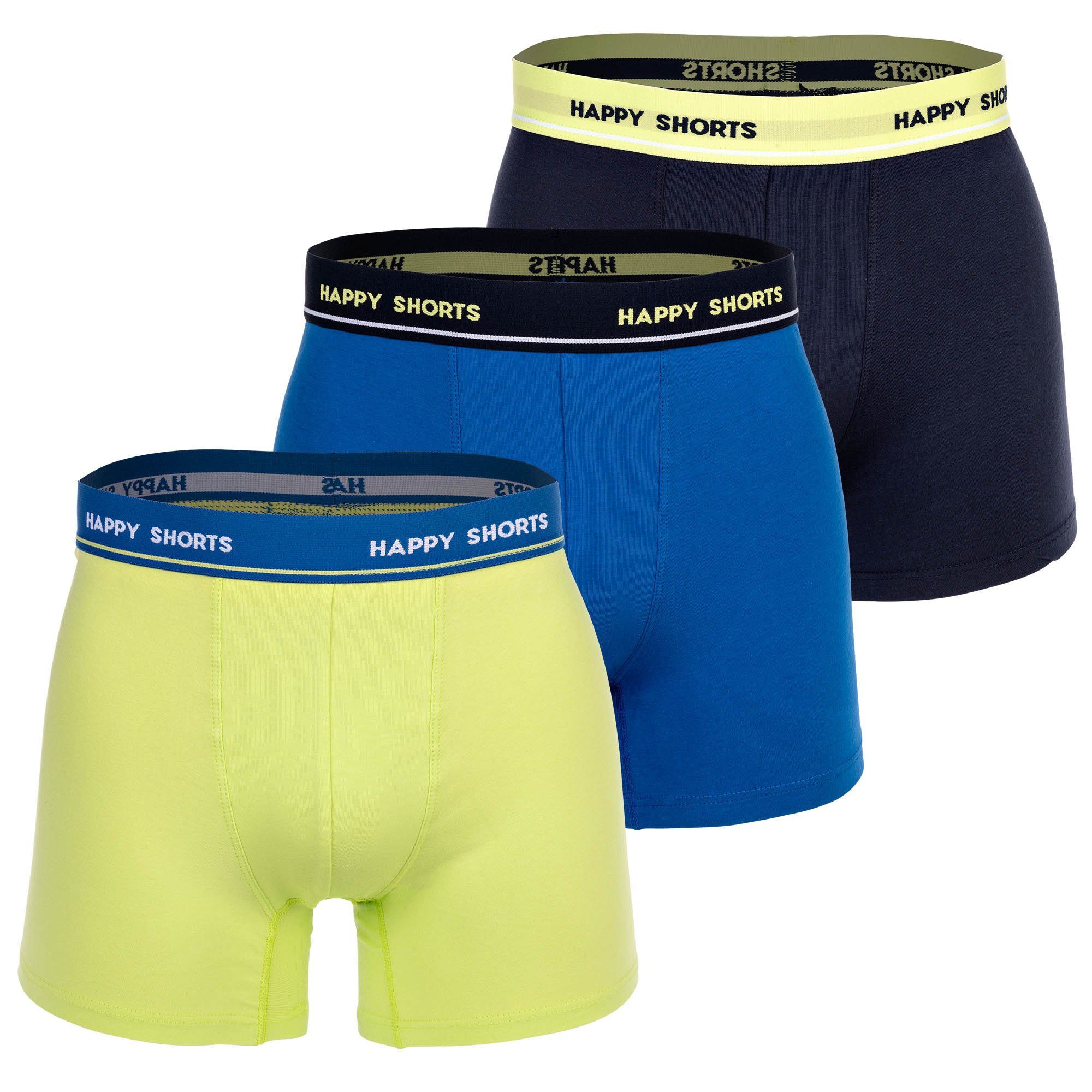 Boxer Herren Boxershort 3er Pack Baumwolle