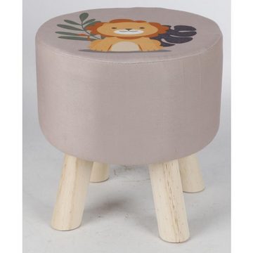 BURI Sitzhocker 4x Hocker Tierdesign Sitztonnen Fuß Dekoration Box Gäste Ablage Stuhl