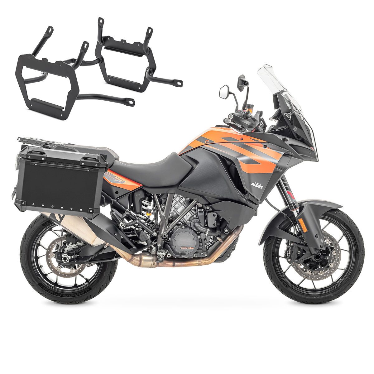 Bagtecs Schraube Set Alukoffer + Kofferträger passend für KTM 1050 / 1090 / 1190 Advent
