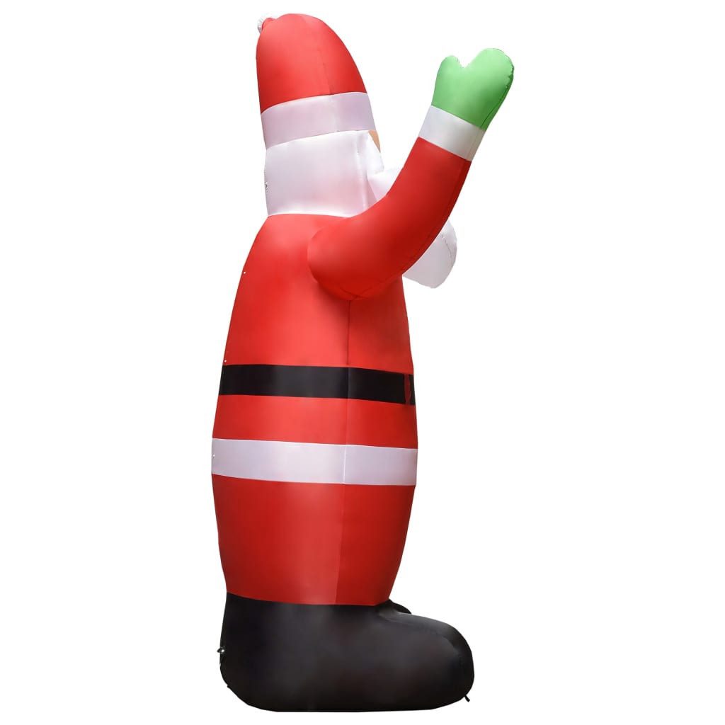vidaXL Weihnachtsmann LED Weihnachtsmann Aufblasbar mit LEDs Weihnachtsdeko IP44 3 m (1 St)