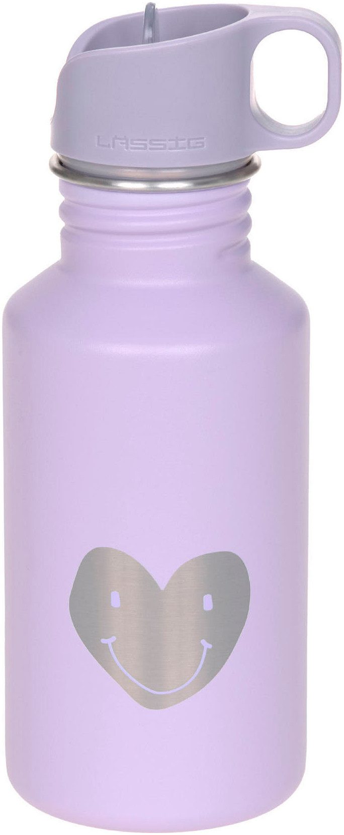 Trinkflasche Little Gang, Heart, lilac