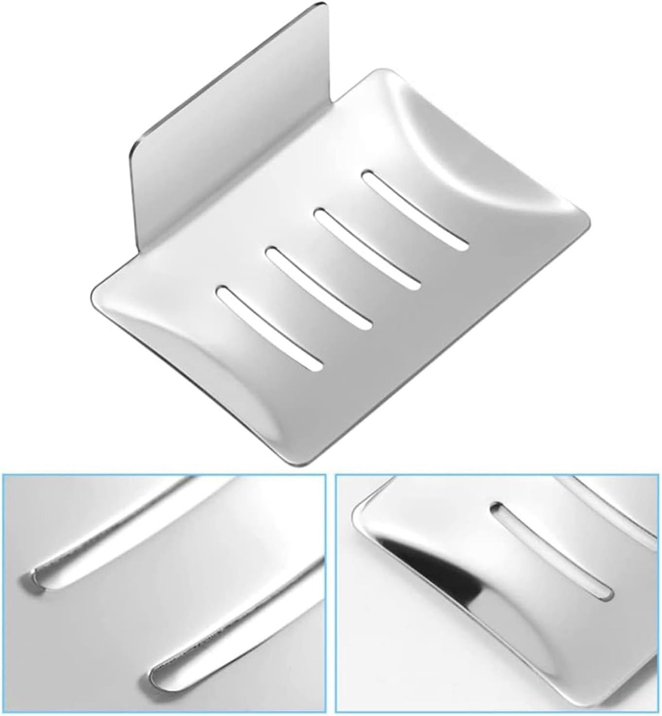 FELIXLEO Seifenschale Seifenhalter ohne Bohren Edelstahl selbstklebend Seif günstig online kaufen