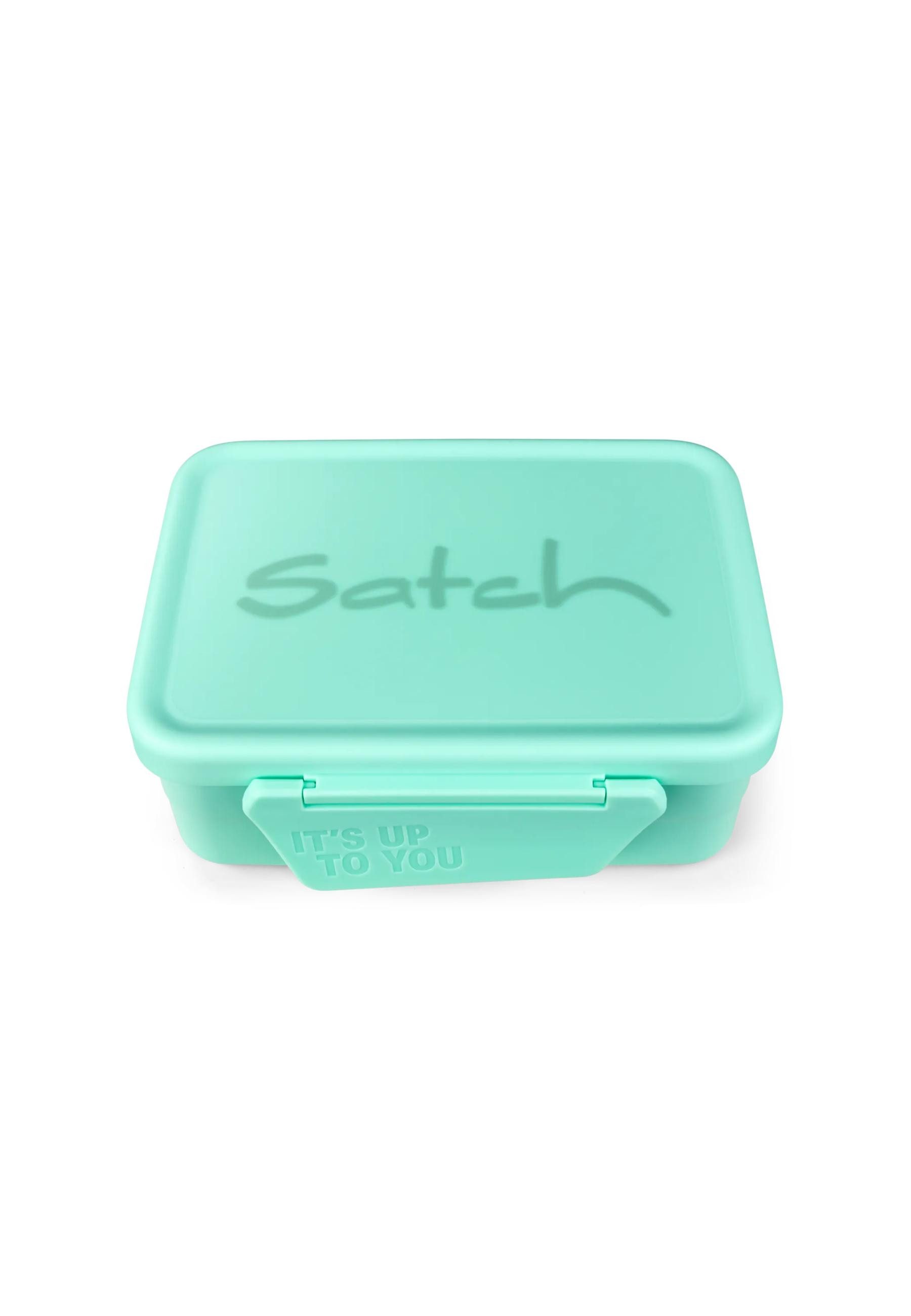 Satch Lunchbox Edelstahl Brotdose, Edelstahl, (Edelstahl Brotdose, 3-tlg., 1x Brotdose, 1x Trennfach), spülmaschinengeeignet bis 45 Grad, Handwäsche empfohlen