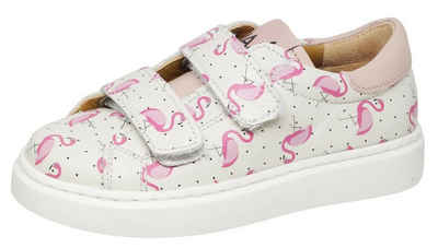 MAA MAÁ Leder Sneaker C285 Slipper Mädchen Schuhe mit Flamingos Sneaker