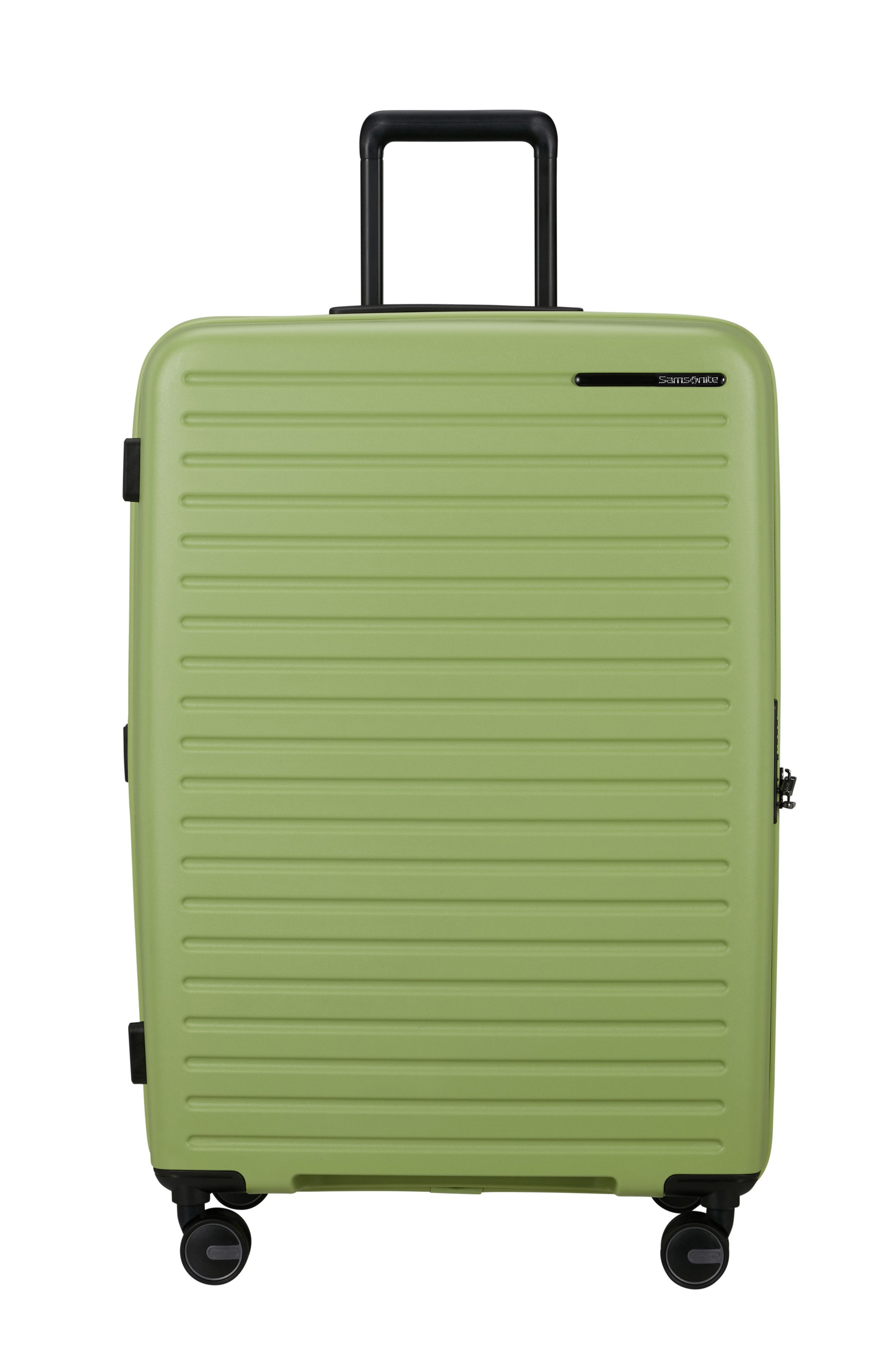 Samsonite Hartschalen-Trolley RESTACKD, verschiedene Größen und Farben, 4 Rollen, für Urlaub, Reise, Ferien und Geschäftsreise, mit Volumenerweiterung