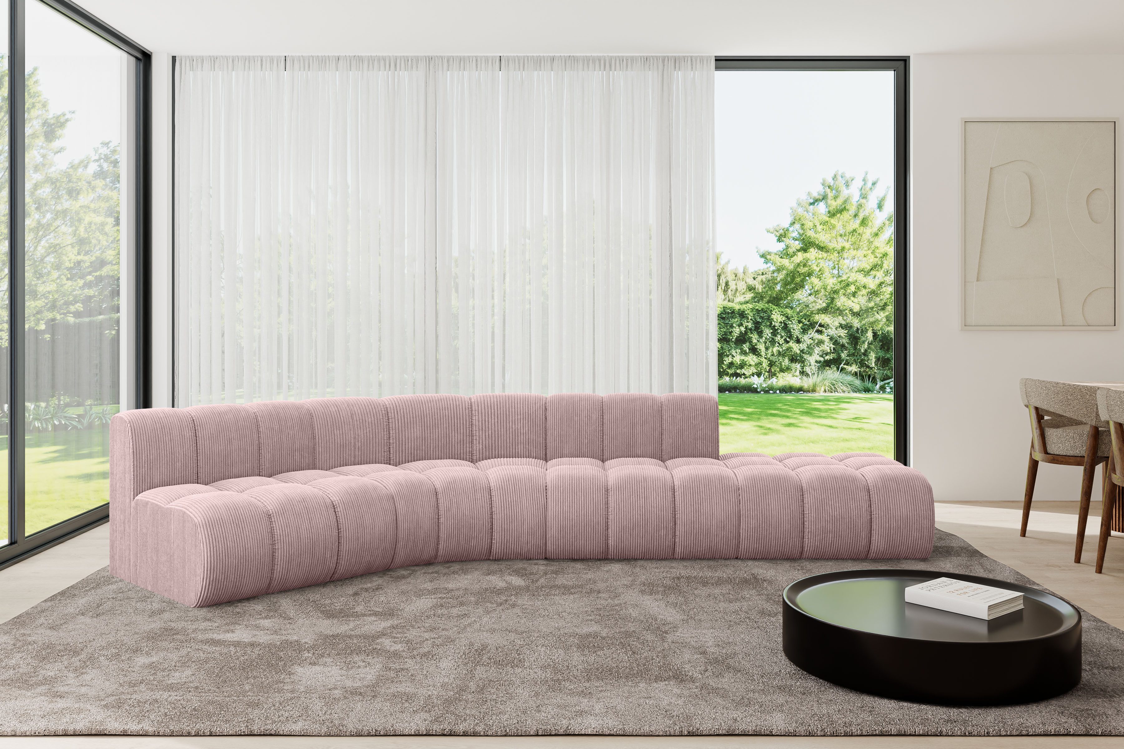 ALTDECOR Ecksofa Brilo-L1, Corner Sofa U-Form Vielseitige Sofa Wohnlandschaft Wohnzimmer
