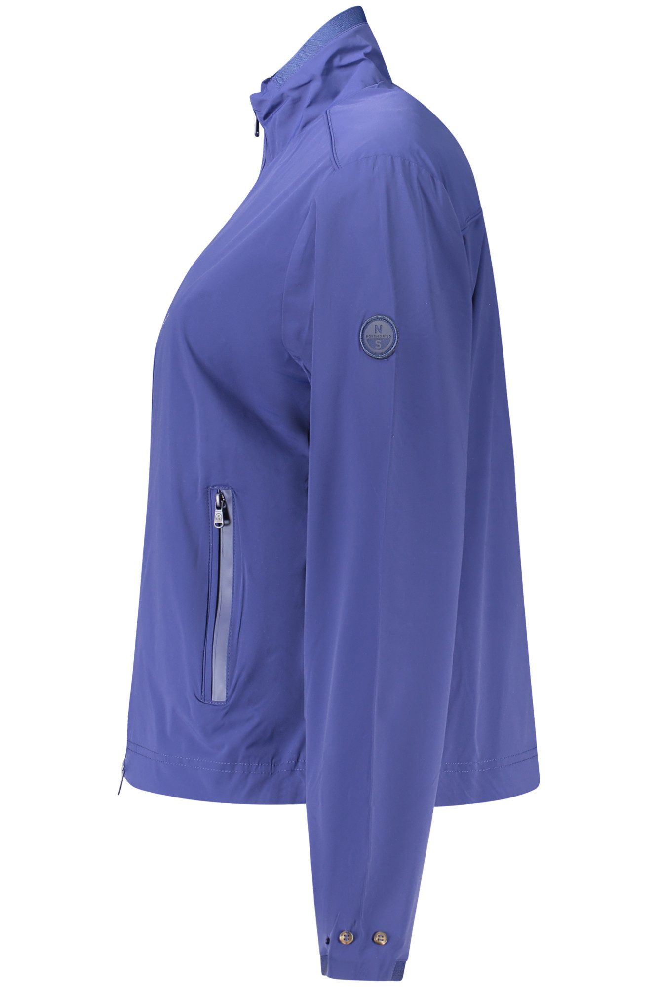 North Sails Outdoorjacke Blaue Damen-Sailor-Jacke mit Taschen, Reißverschluss & Kordelzug