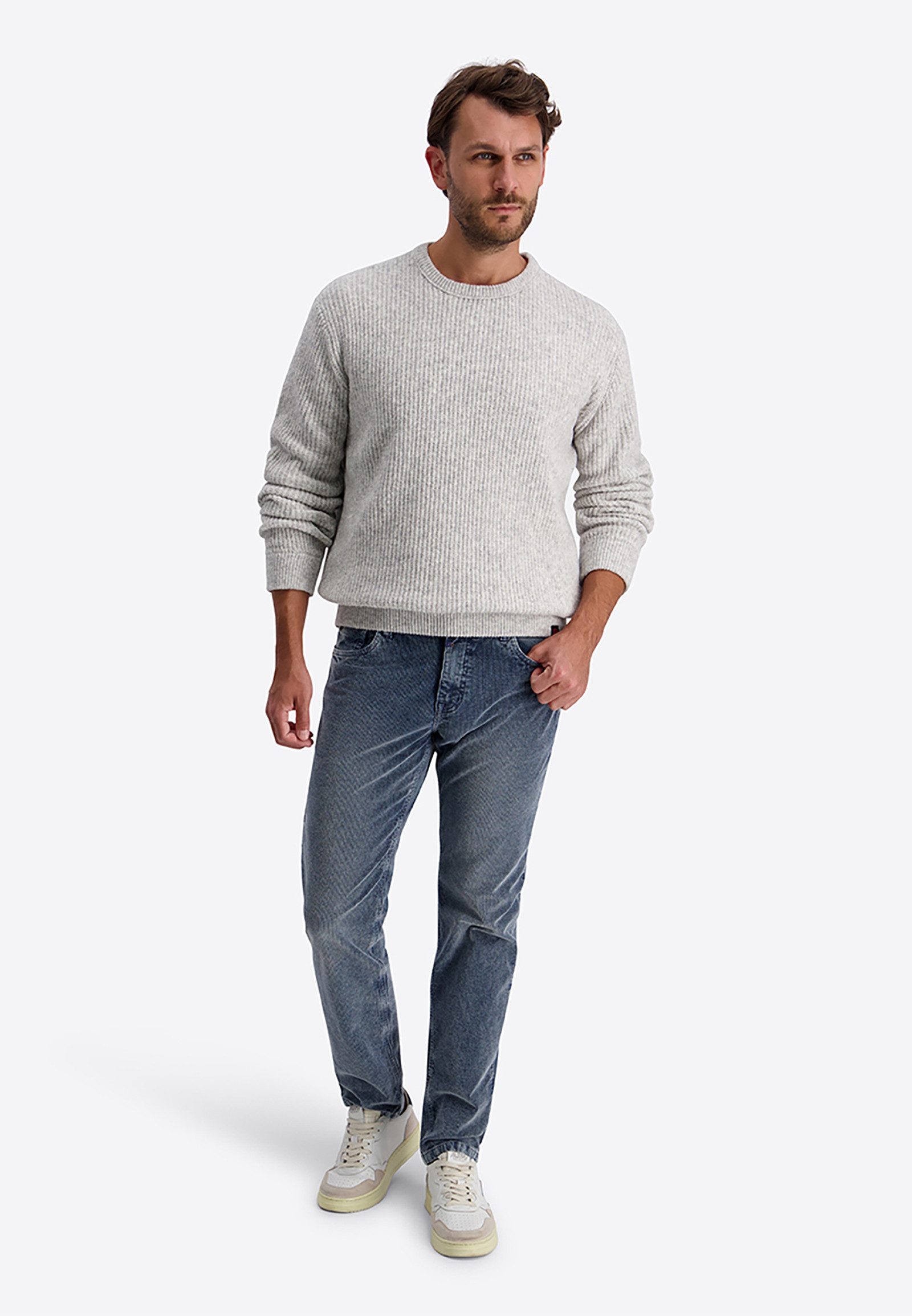 TIMEZONE Slim-fit-Jeans Slim Fit Normale Bundhöhe Verjüngtes für Herren (1-tlg) Baumwolle, Münzfach, Zip-Fly, Eingrifftaschen, Helle Waschung – Bild 3 von 5
