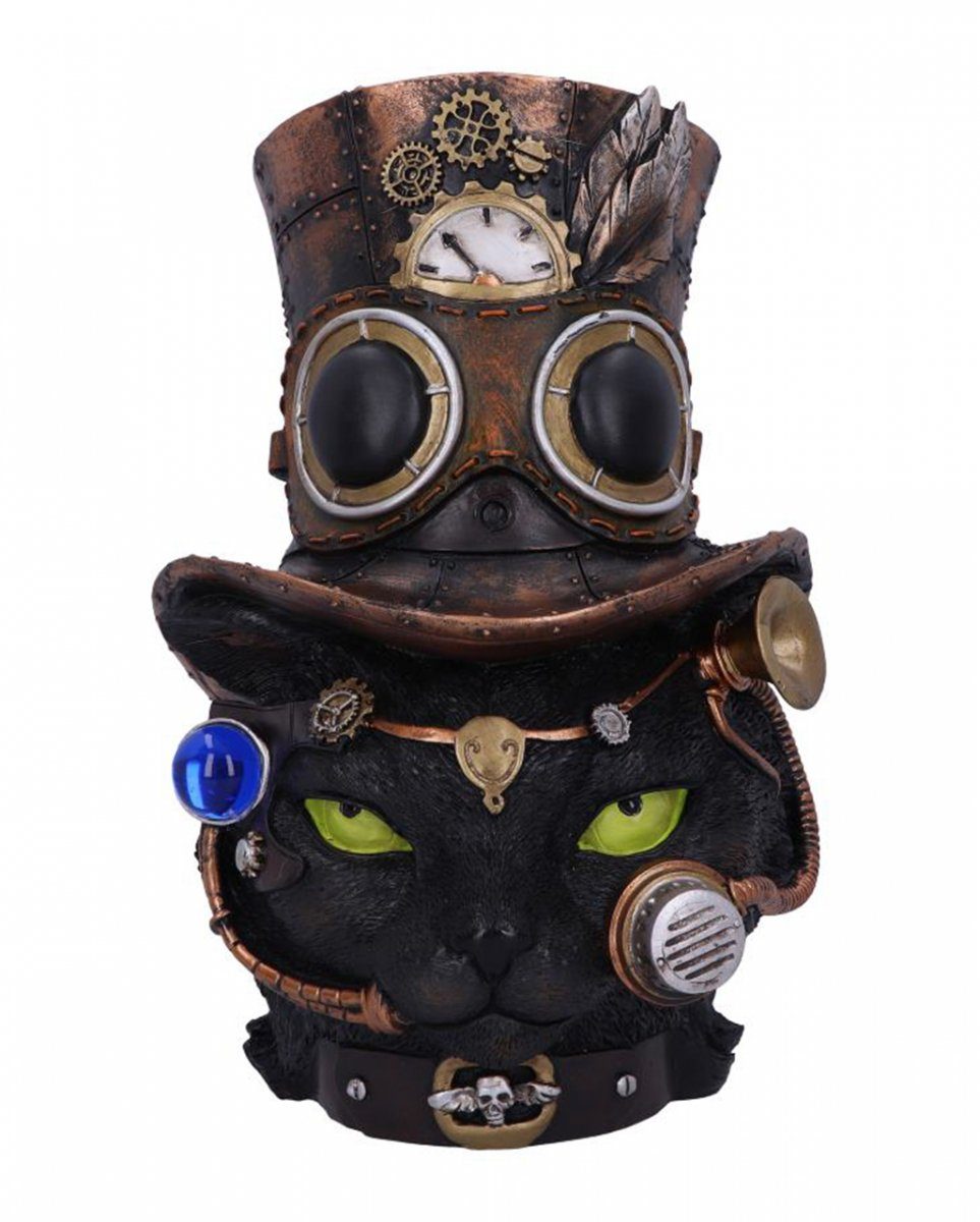 Dekofigur Steampunk Katzen Figur Felius Mogg 28,8 cm als Ges