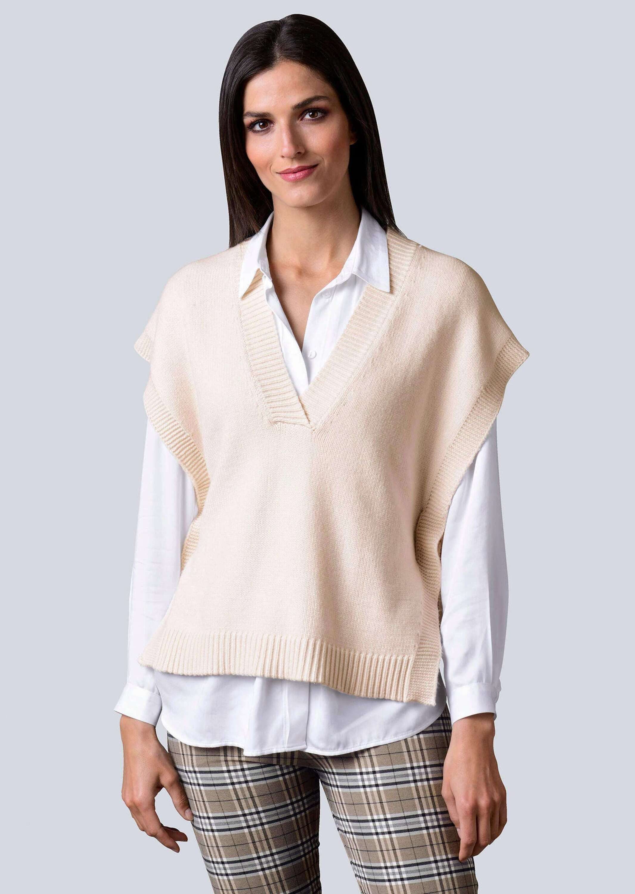 Pullunder Pullunder in lässiger Oversized-Form