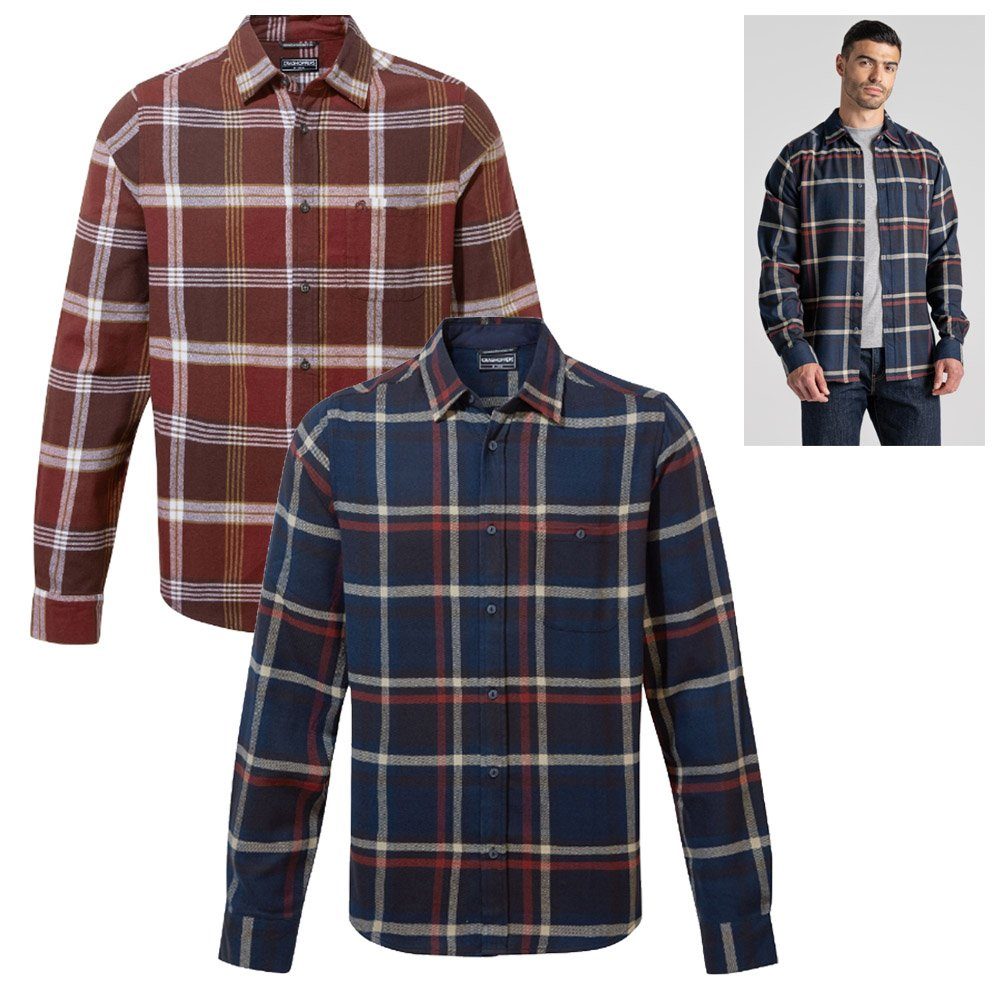 Craghoppers Langarmshirt Craghoppers - Outdoor Langarm Hemd im Karodesign - Thornhill Shirt