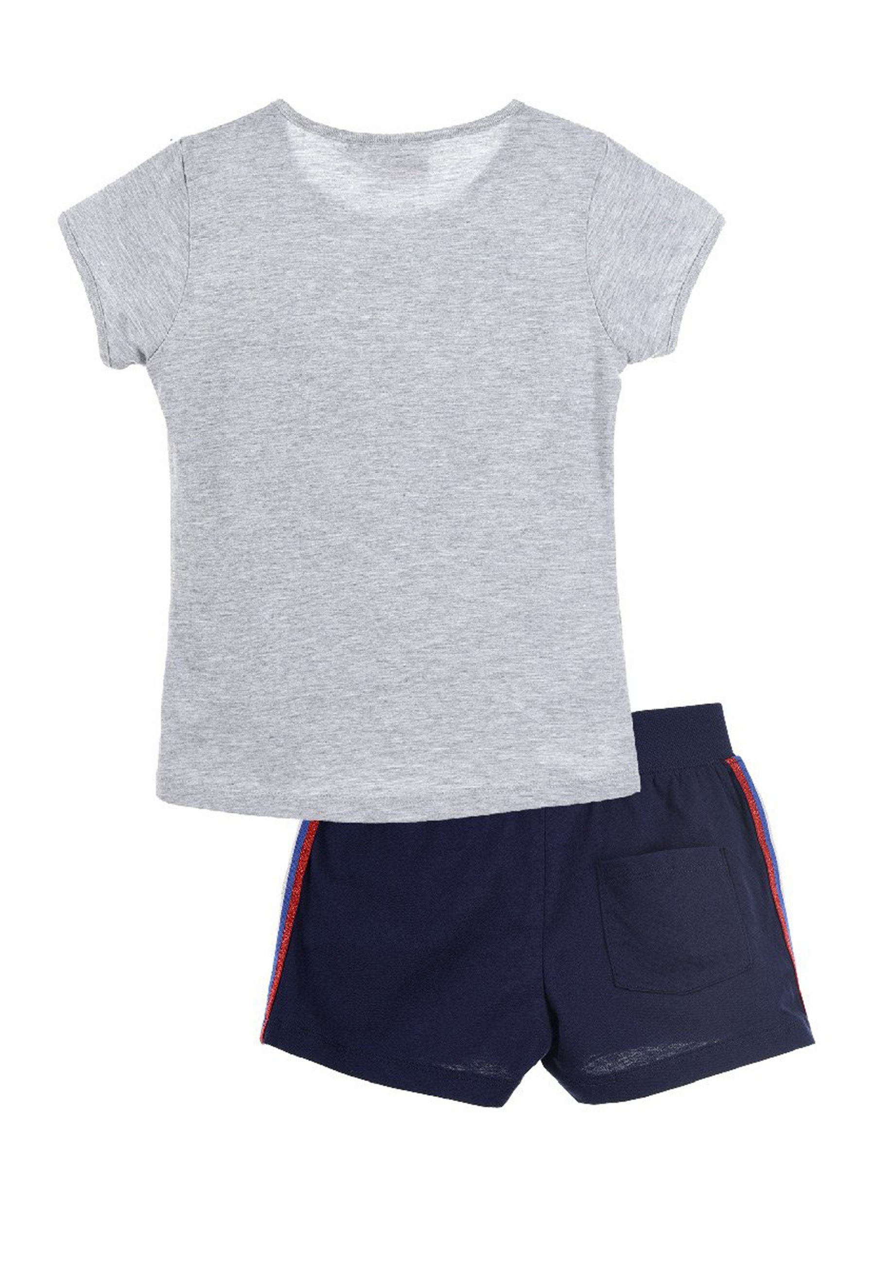 (2-tlg) T-Shirt Together & Bekleidungs-Set Grau SURPRISE! Perfect T-Shirt Shorts L.O.L.