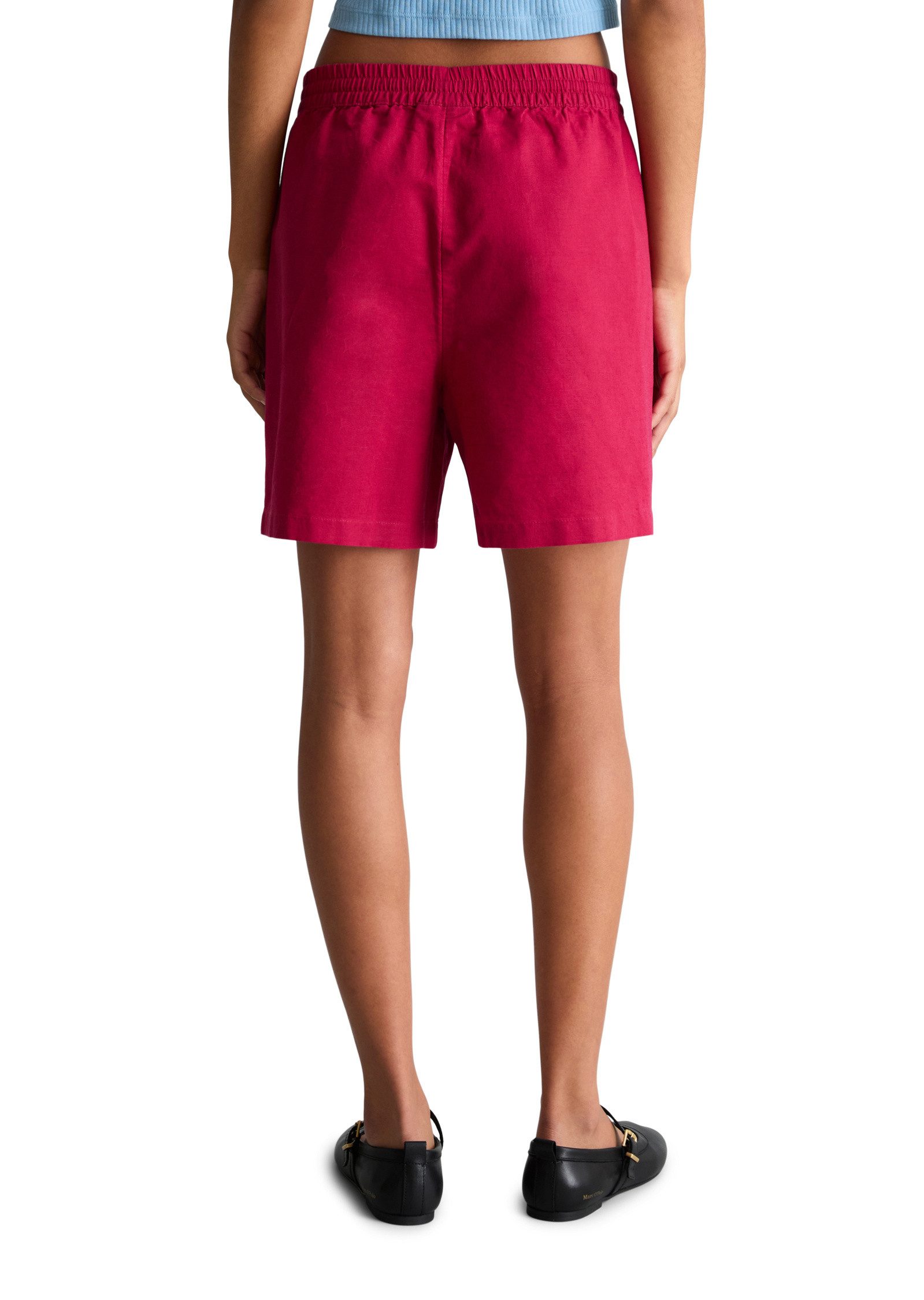 Marc O'Polo DENIM Shorts aus Leinen-Baumwolle-Mix