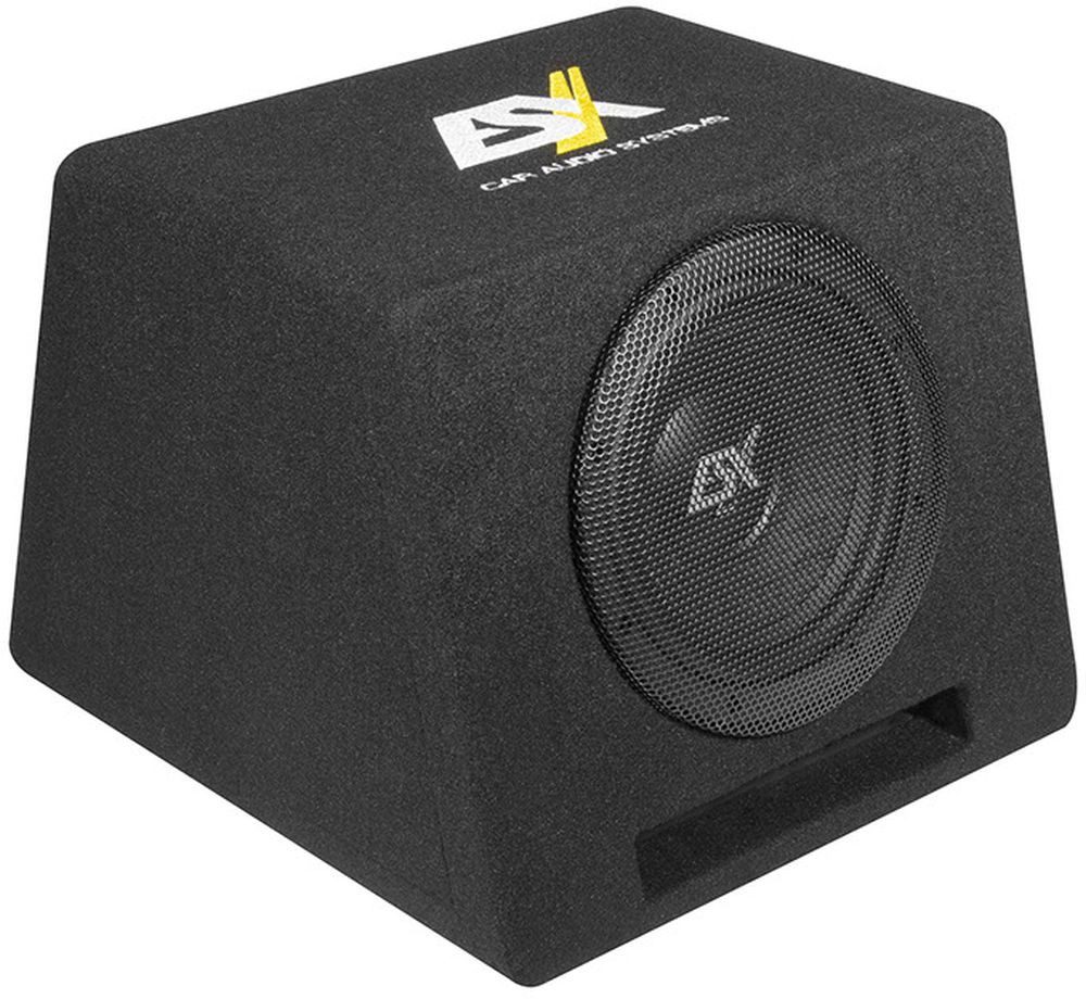ESX DBX108Q 20 cm Single Subwoofer Bassreflex-System Auto-Subwoofer (200 W, max.: W 20 cm)