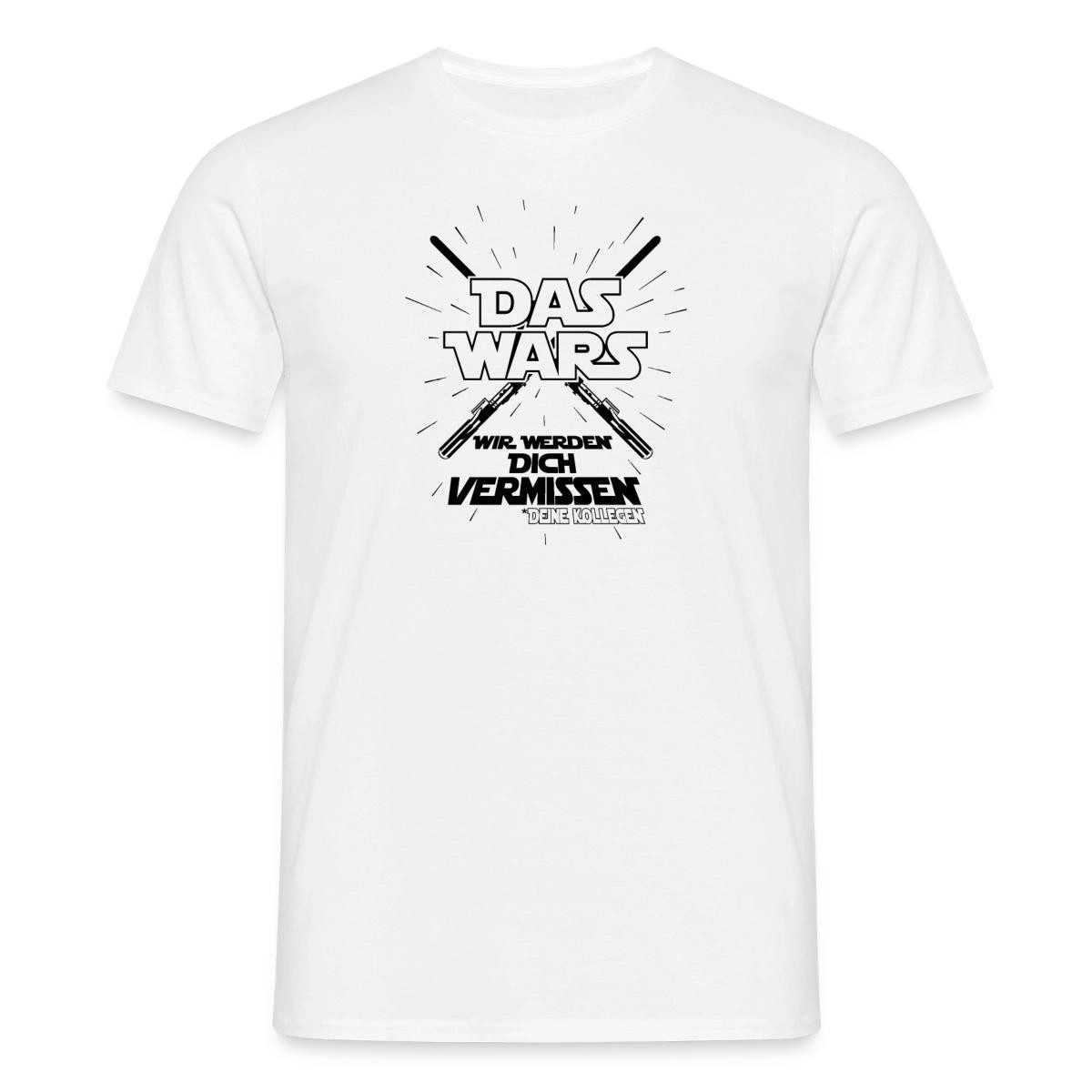 Spreadshirt T-Shirt Das Wars, Abschied Vermissen, Deine Kollegen Job Männer T-Shirt (1-tlg)